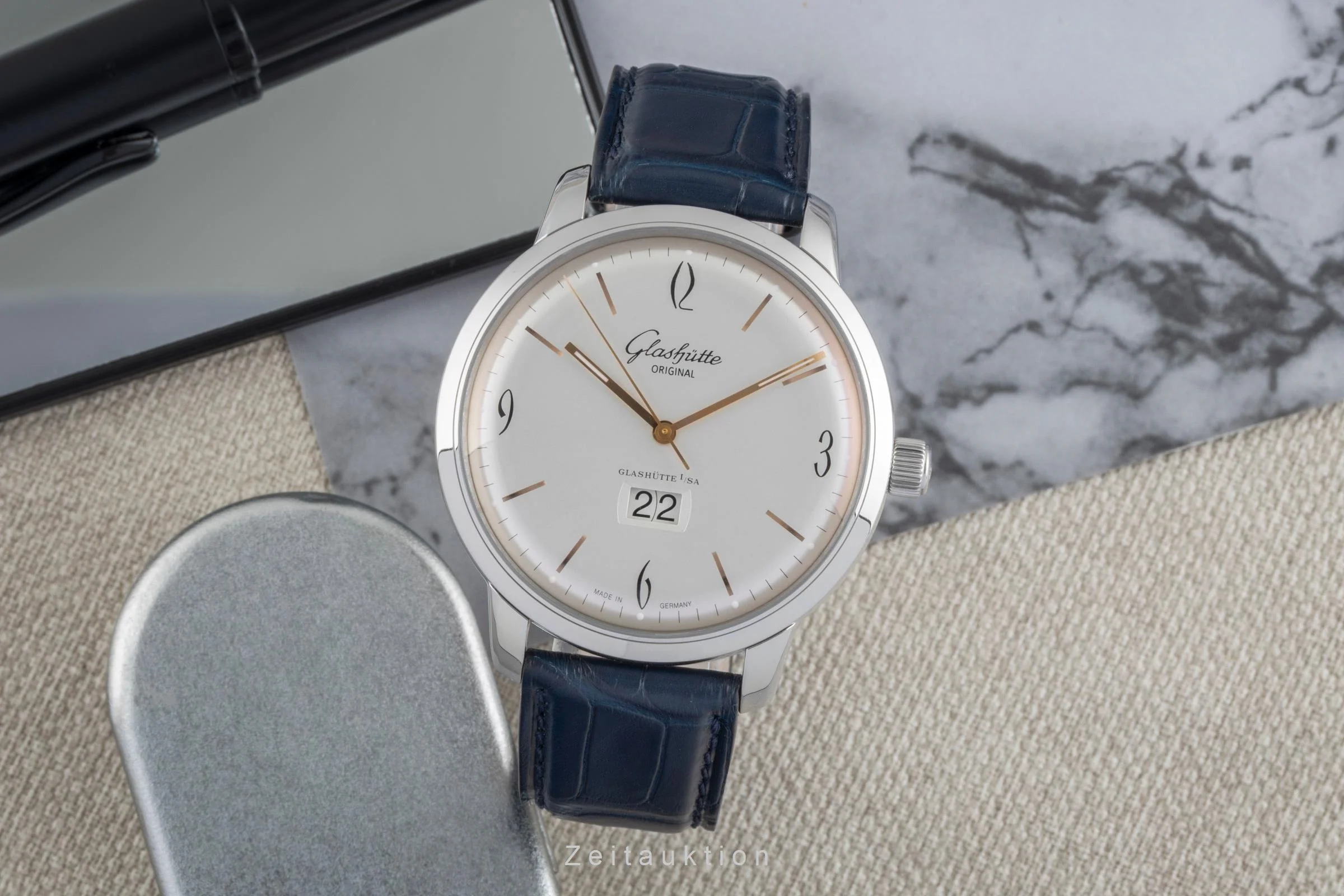 Glashütte Sixties steel automatic men's watch 2-39-47-01-02-04 LP: 8800EUR  [2505448] - Image 4
