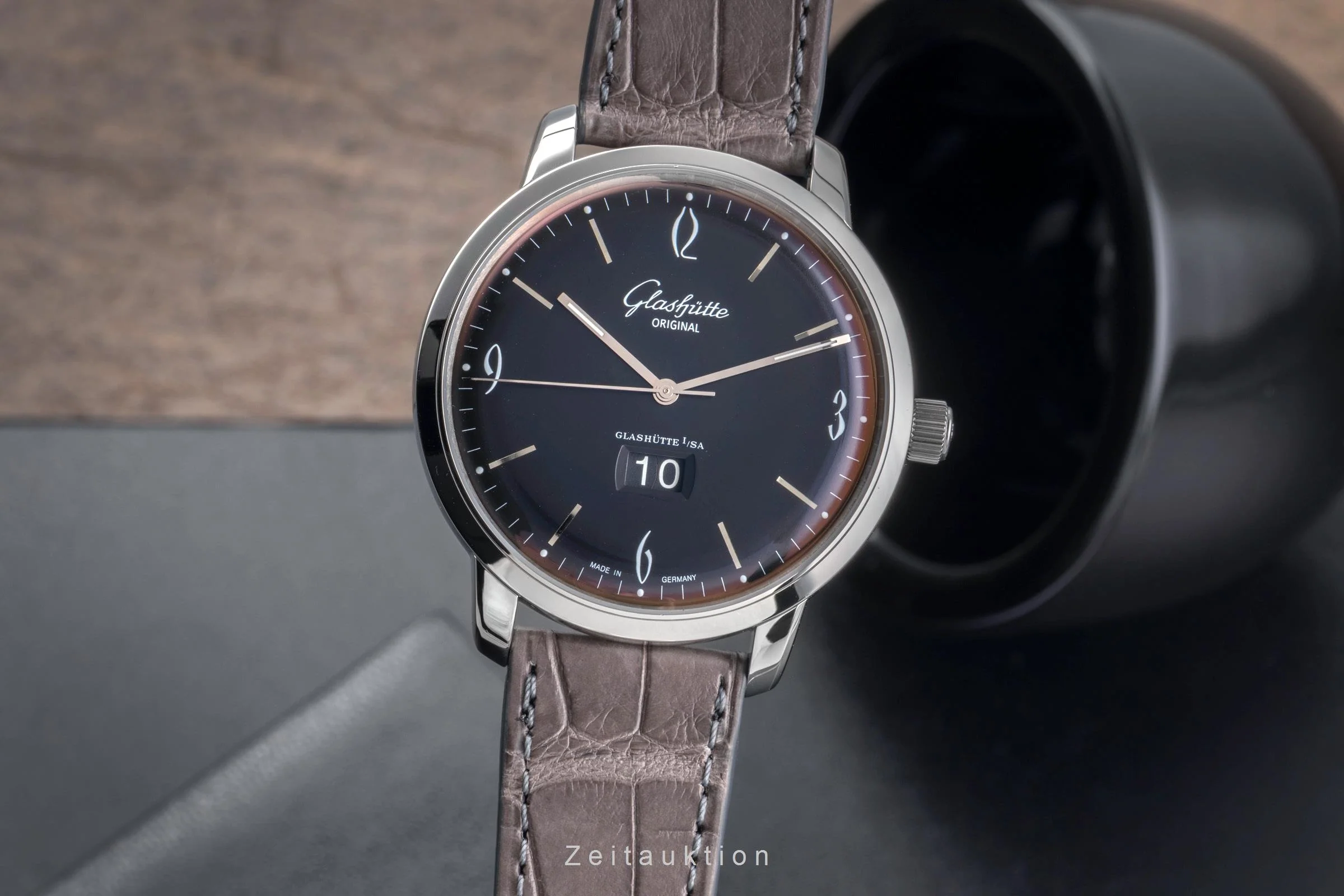 Glashütte Sixties steel automatic men's watch 39-47-03-02-04  [2503943] - Image 2