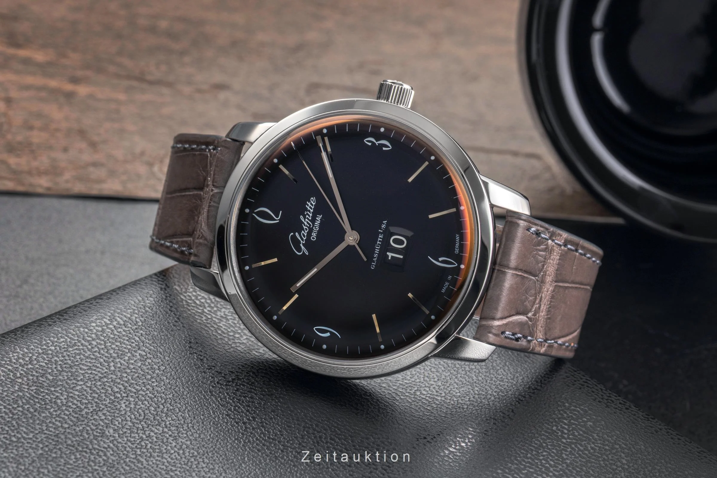 Glashütte Sixties steel automatic men's watch 39-47-03-02-04  [2503943] - Image 3