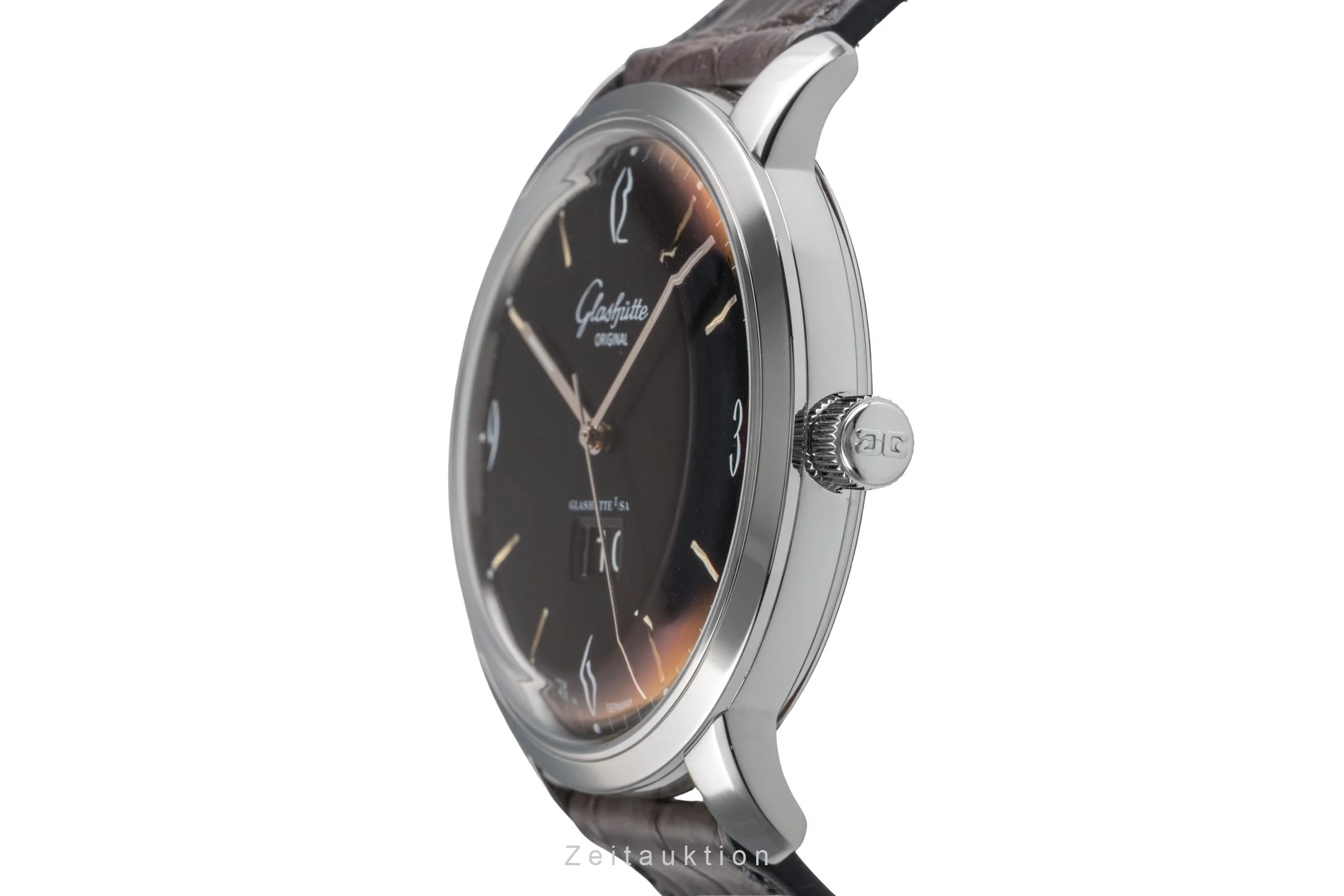 Glashütte Sixties steel automatic men's watch 39-47-03-02-04  [2503943] - Image 7