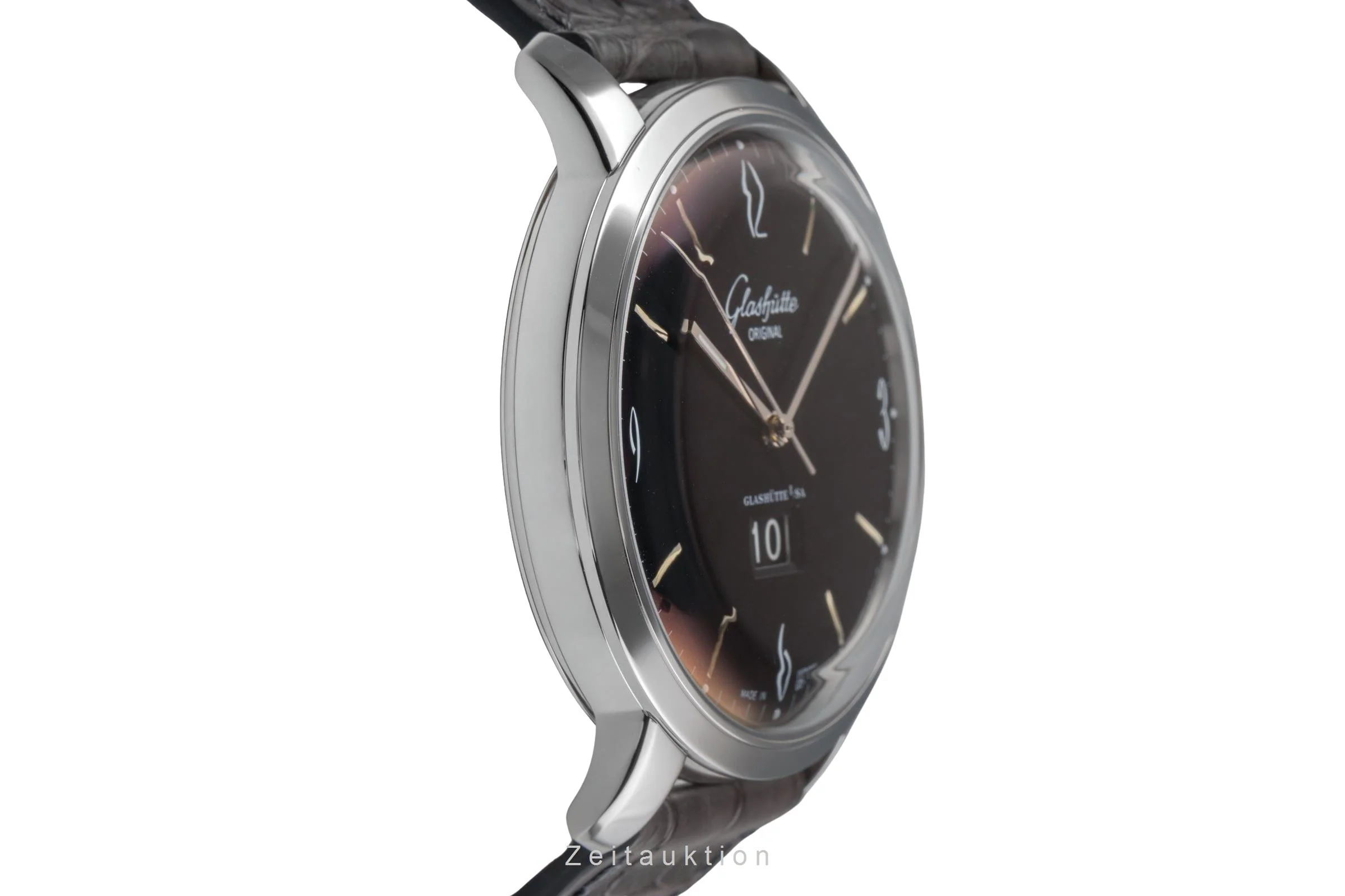 Glashütte Sixties steel automatic men's watch 39-47-03-02-04  [2503943] - Image 8