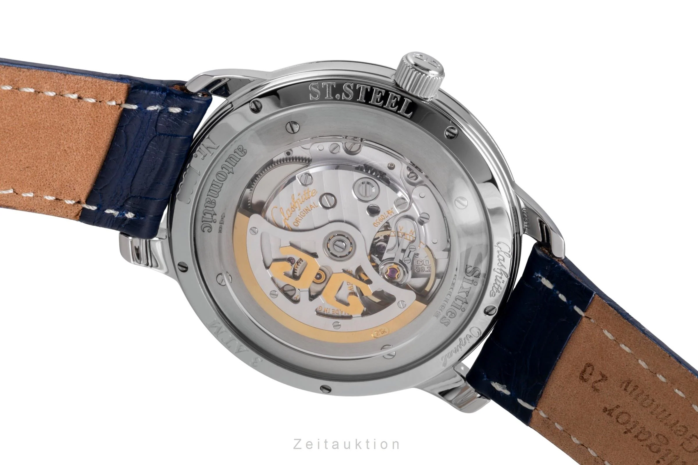 Glashütte Sixties steel automatic men's watch 39-47-06-02-04 LP: 8800EUR  [2600122] - Image 13
