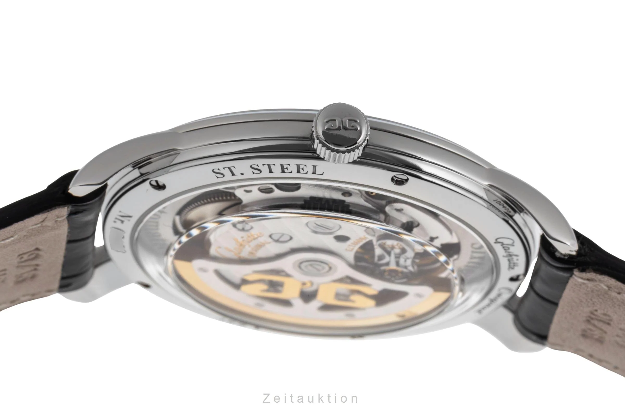 Glashütte Sixties steel automatic men's watch 39-52-01-02-04 LP: 7100EUR  [2502718] - Image 12