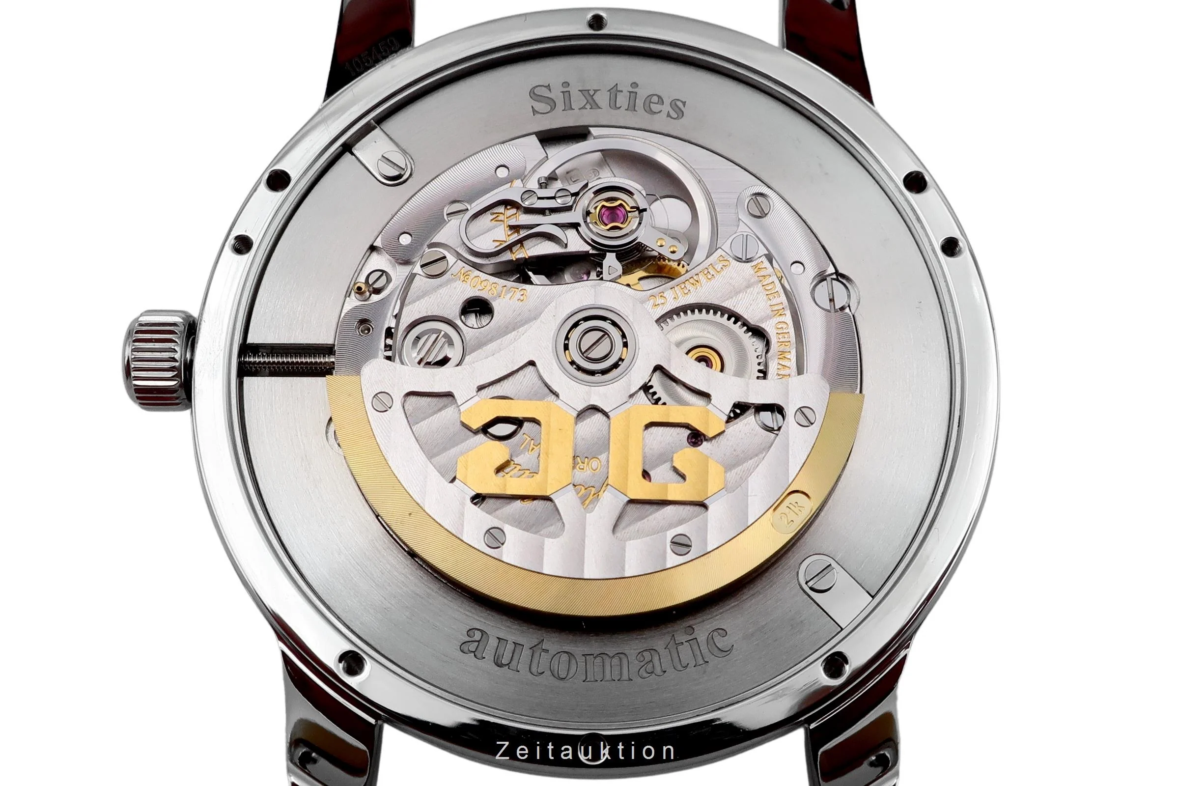 Glashütte Sixties steel automatic men's watch 39-52-01-02-04 LP: 7100EUR  [2502718] - Image 15