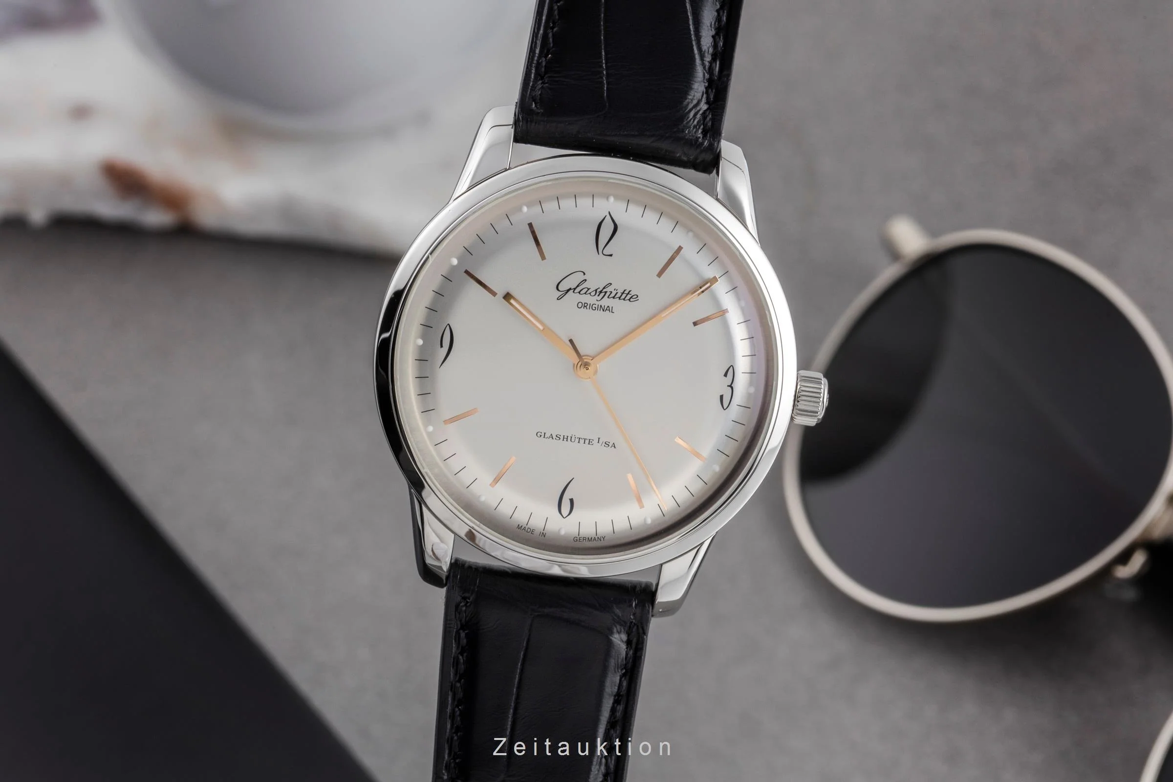 Glashütte Sixties steel automatic men's watch 39-52-01-02-04 LP: 7100EUR  [2502718] - Image 2
