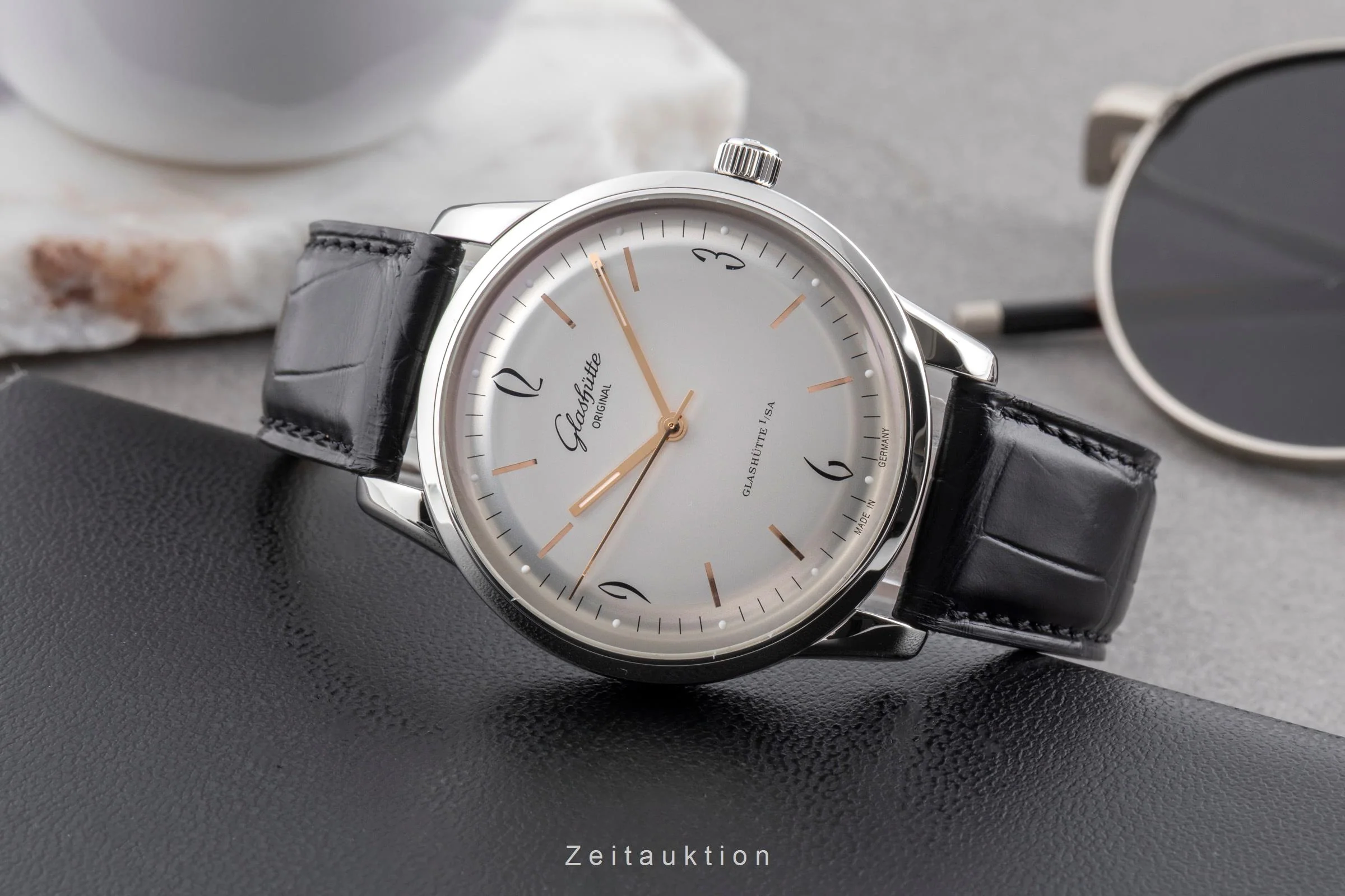 Glashütte Sixties steel automatic men's watch 39-52-01-02-04 LP: 7100EUR  [2502718] - Image 3