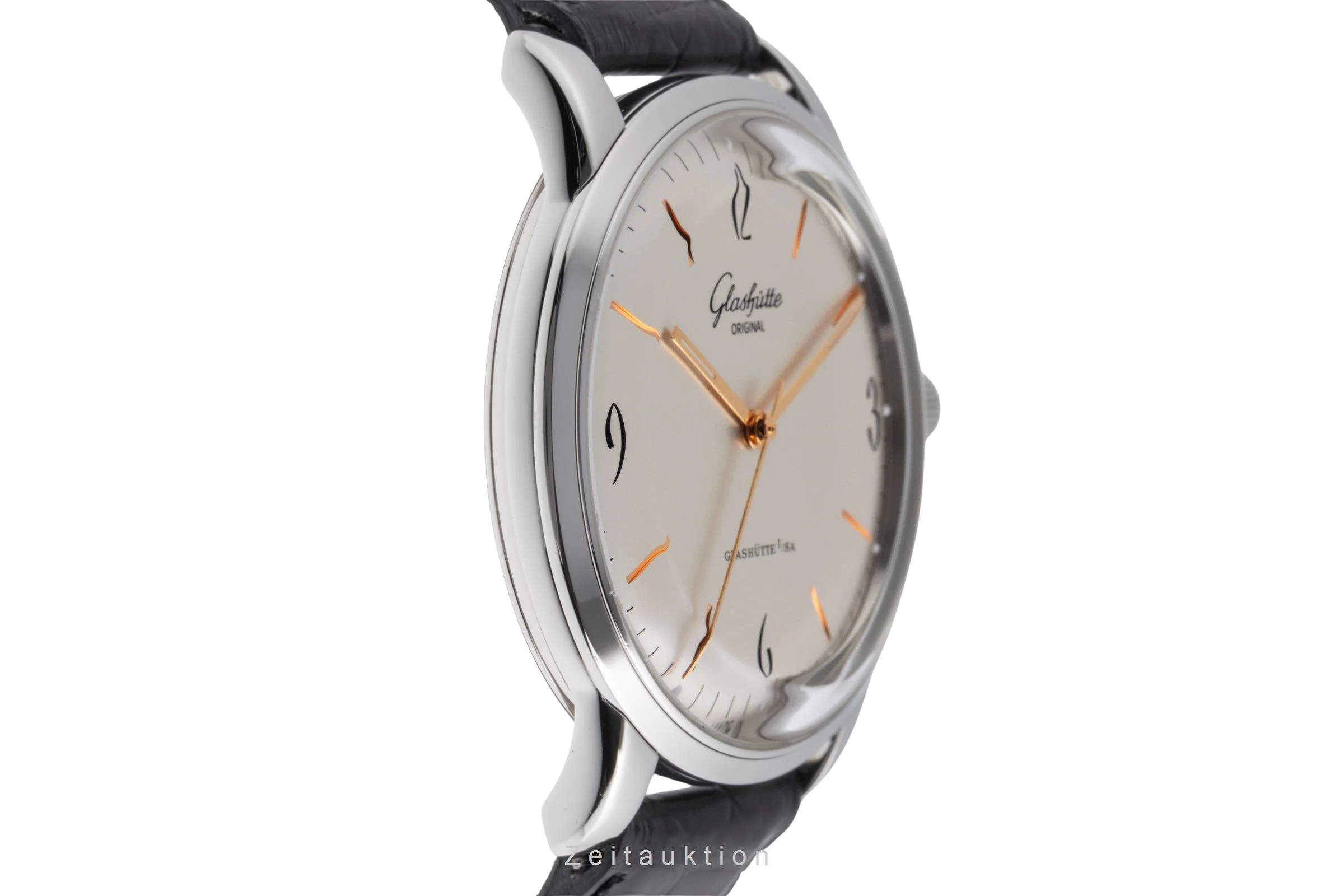 Glashütte Sixties steel automatic men's watch 39-52-01-02-04 LP: 7100EUR  [2502718] - Image 8