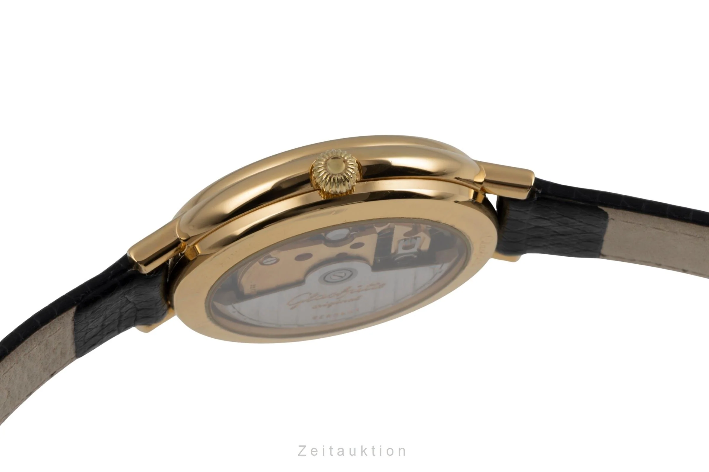 Glashütte Spezimat gilt-brass automatic men's watch 1-10-31-27-13-09  [2504693] - Image 12