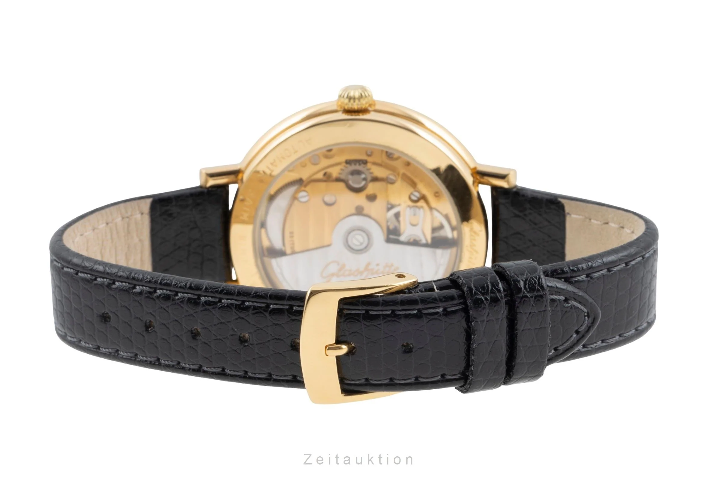 Glashütte Spezimat gilt-brass automatic men's watch 1-10-31-27-13-09  [2504693] - Image 13
