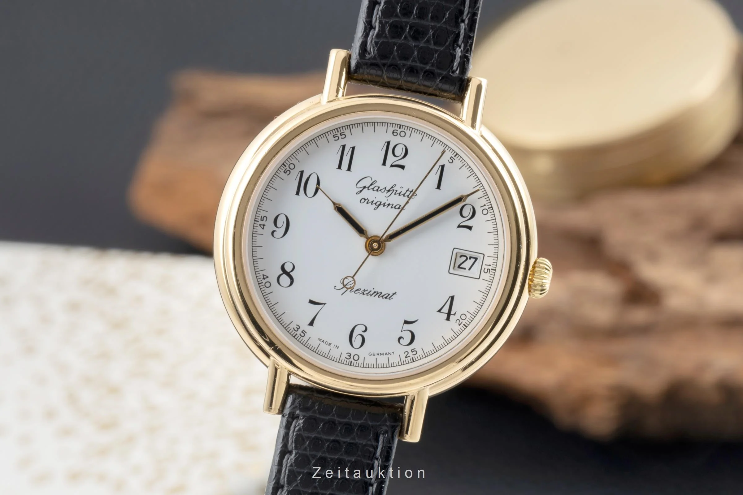 Glashütte Spezimat gilt-brass automatic men's watch 1-10-31-27-13-09  [2504693] - Image 2