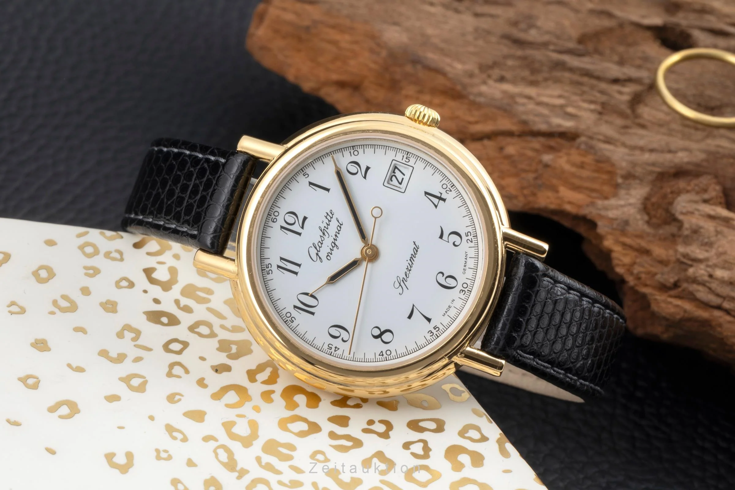 Glashütte Spezimat gilt-brass automatic men's watch 1-10-31-27-13-09  [2504693] - Image 3