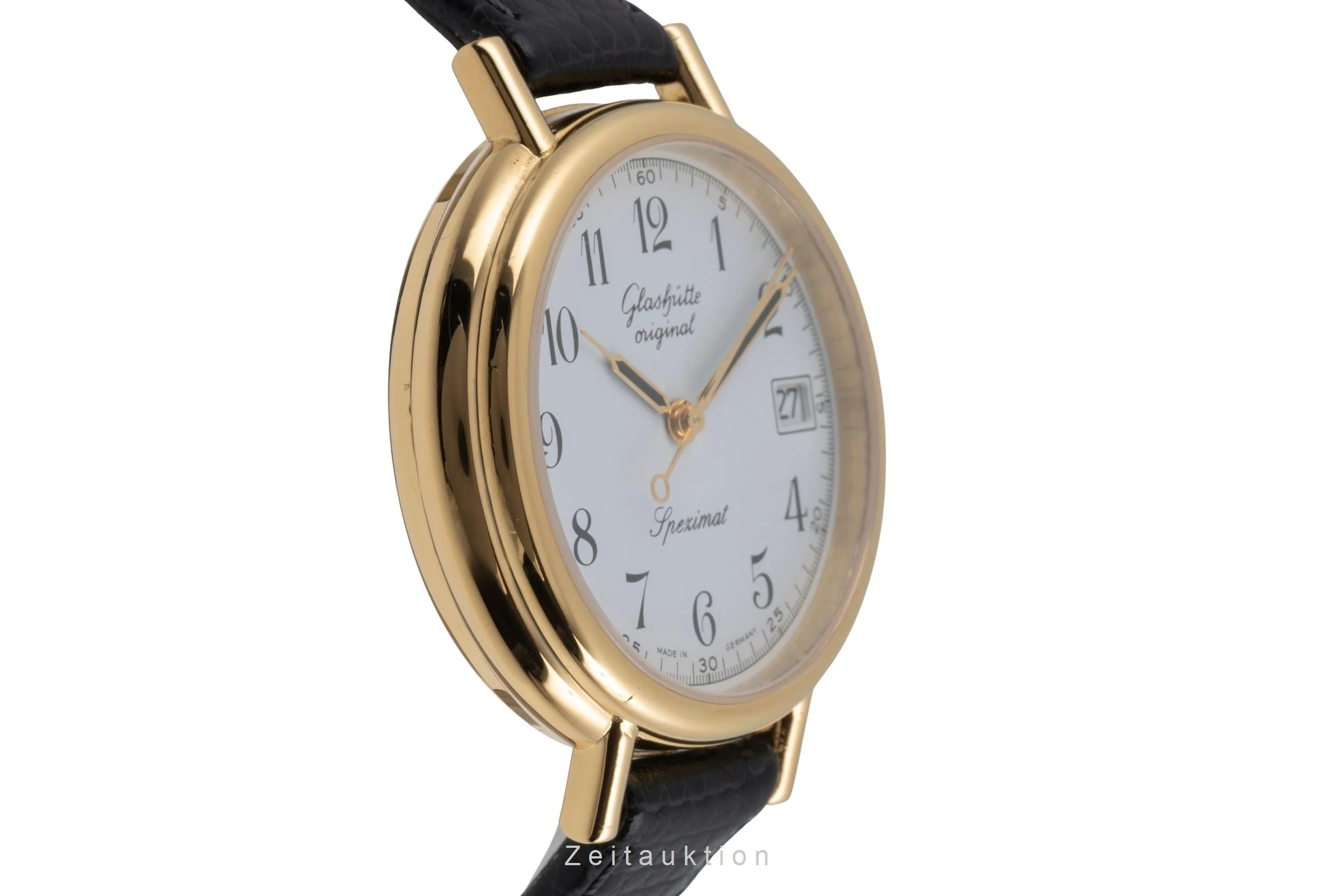 Glashütte Spezimat gilt-brass automatic men's watch 1-10-31-27-13-09  [2504693] - Image 8