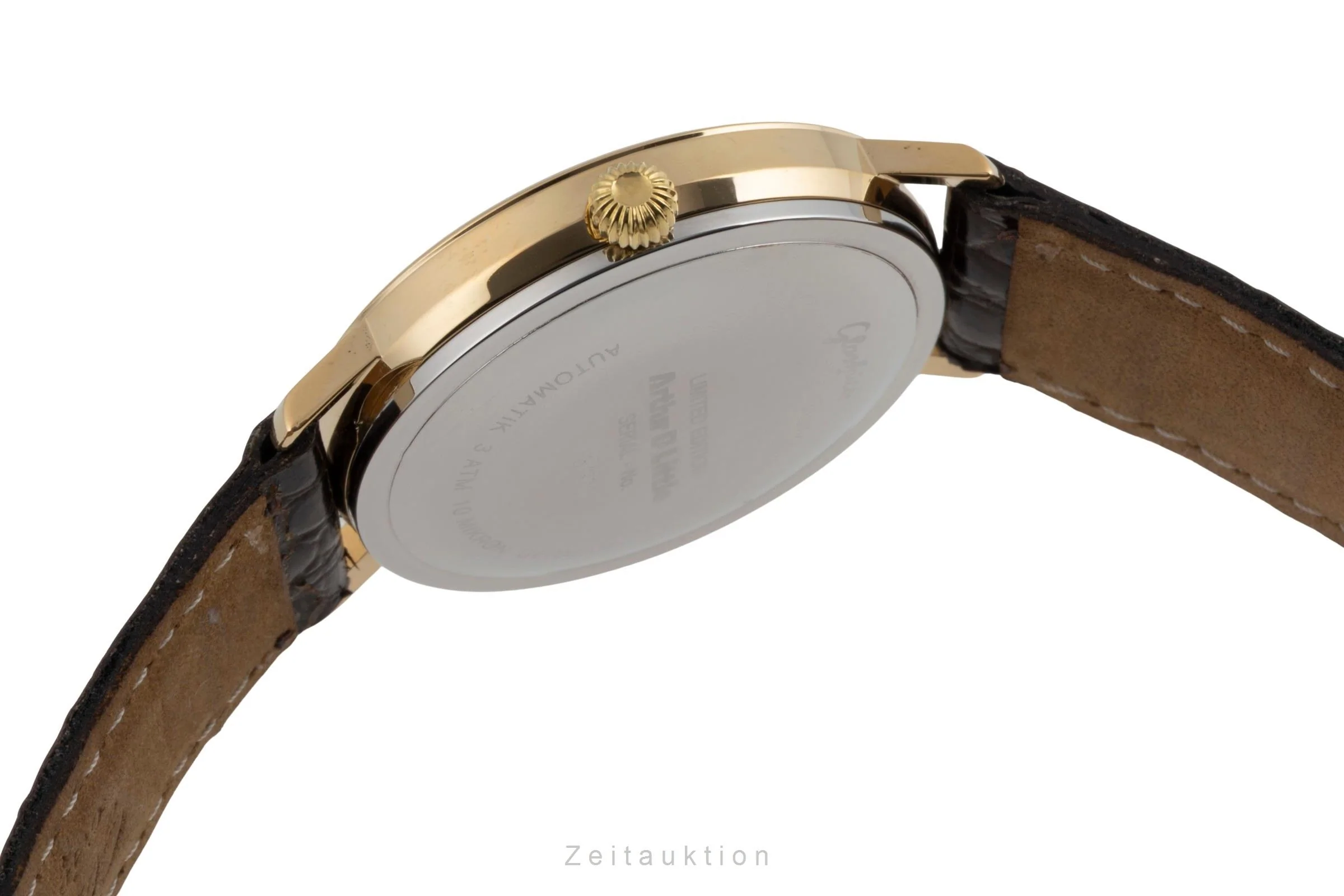Glashütte Spezimat gilt-brass automatic men's watch 10-31-04-02-55 Limited  [2600055] - Image 12