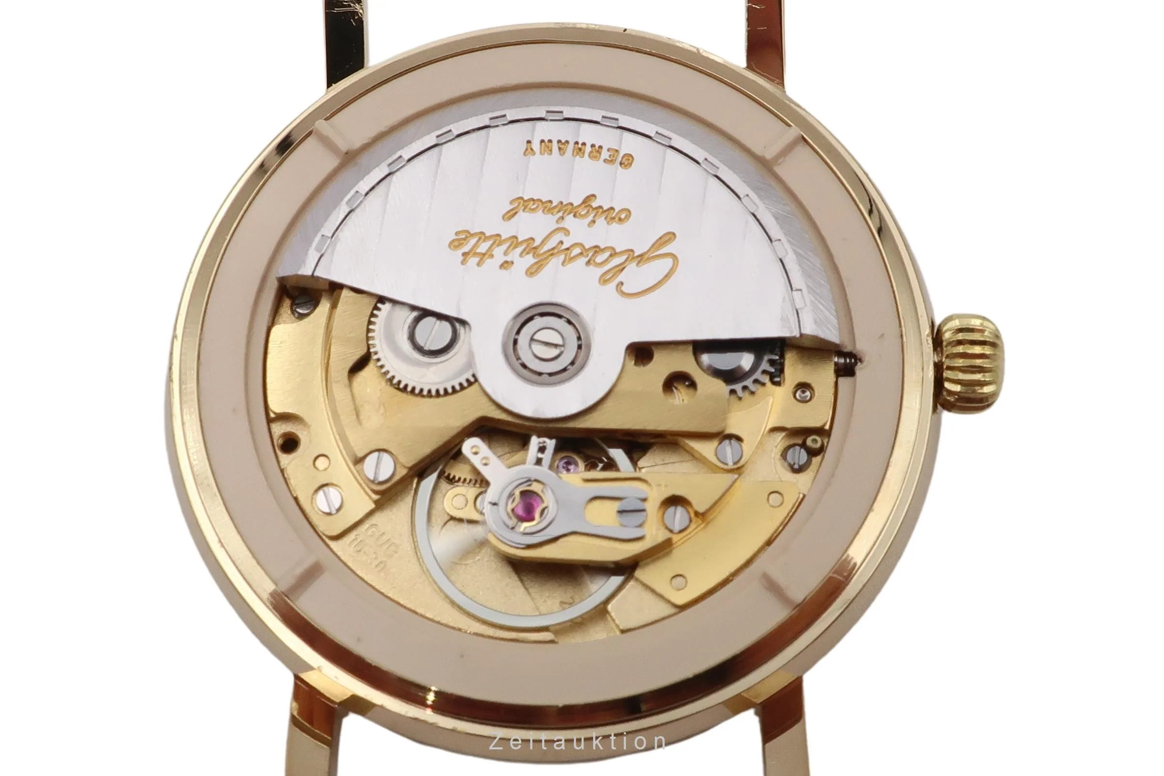 Glashütte Spezimat gilt-brass automatic men's watch 10-31-04-02-55 Limited  [2600055] - Image 14