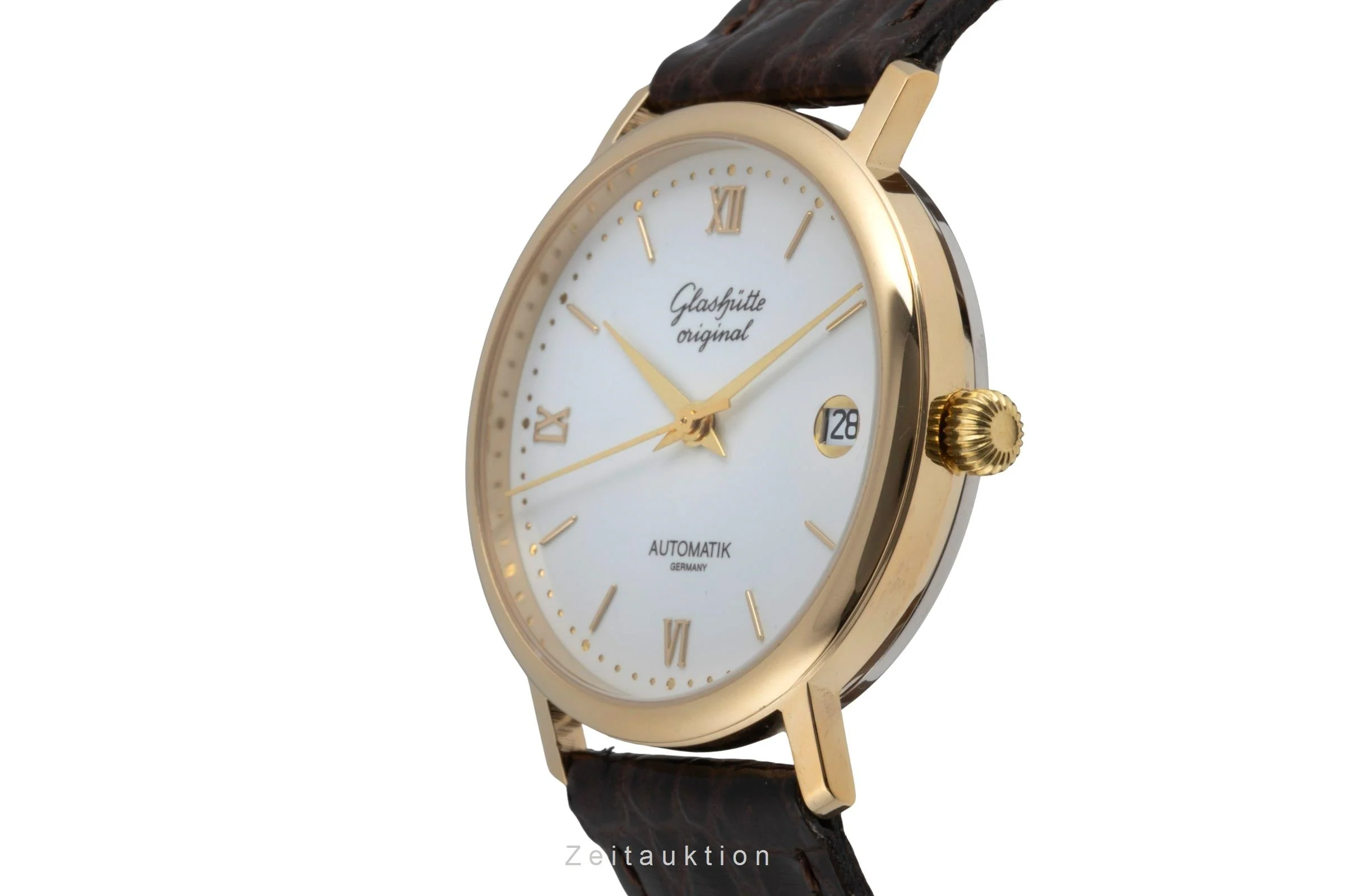 Glashütte Spezimat gilt-brass automatic men's watch 10-31-04-02-55 Limited  [2600055] - Image 7