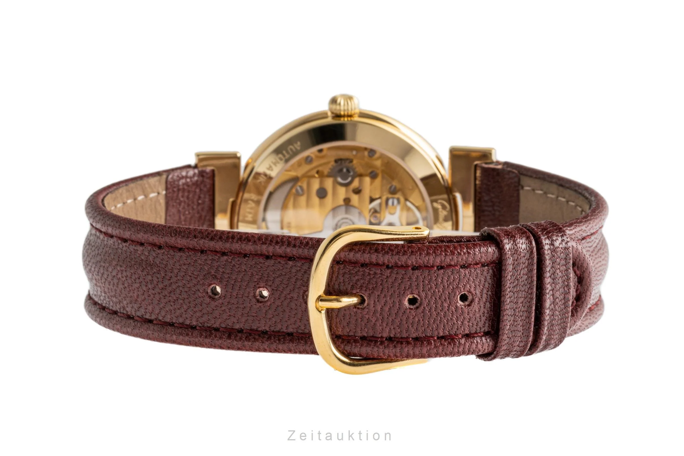 Glashütte Spezimat gold-plated automatic men's watch 10-31-03-04-04  [2205556] - Image 11