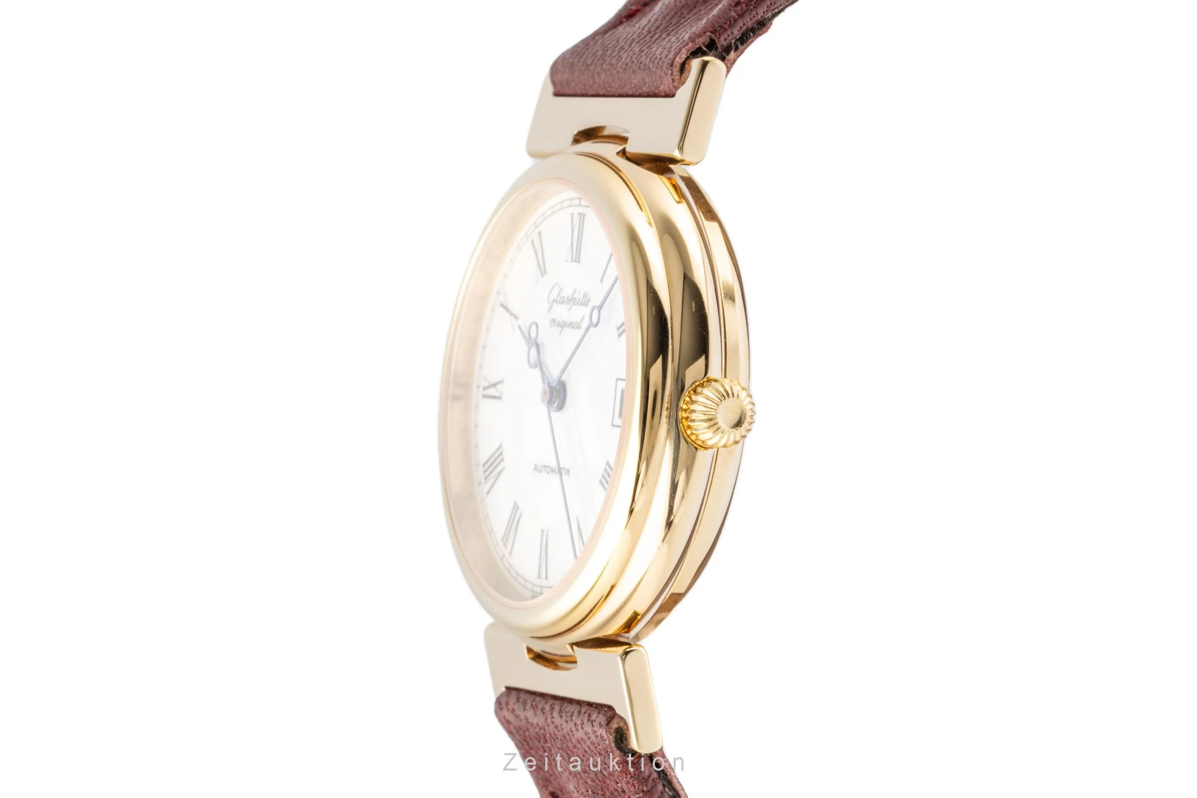 Glashütte Spezimat gold-plated automatic men's watch 10-31-03-04-04  [2205556] - Image 6