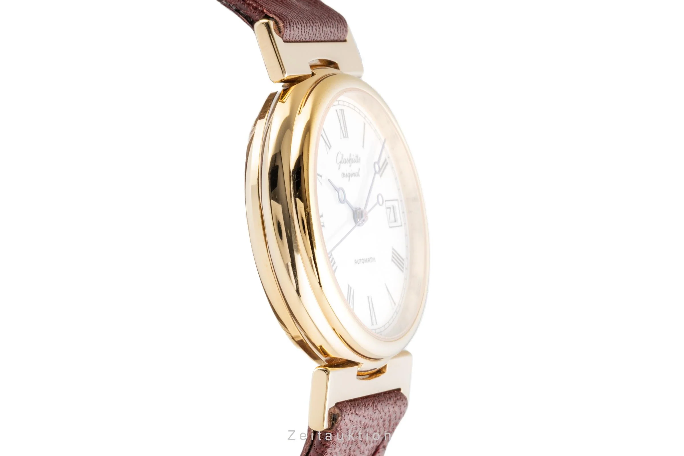 Glashütte Spezimat gold-plated automatic men's watch 10-31-03-04-04  [2205556] - Image 7