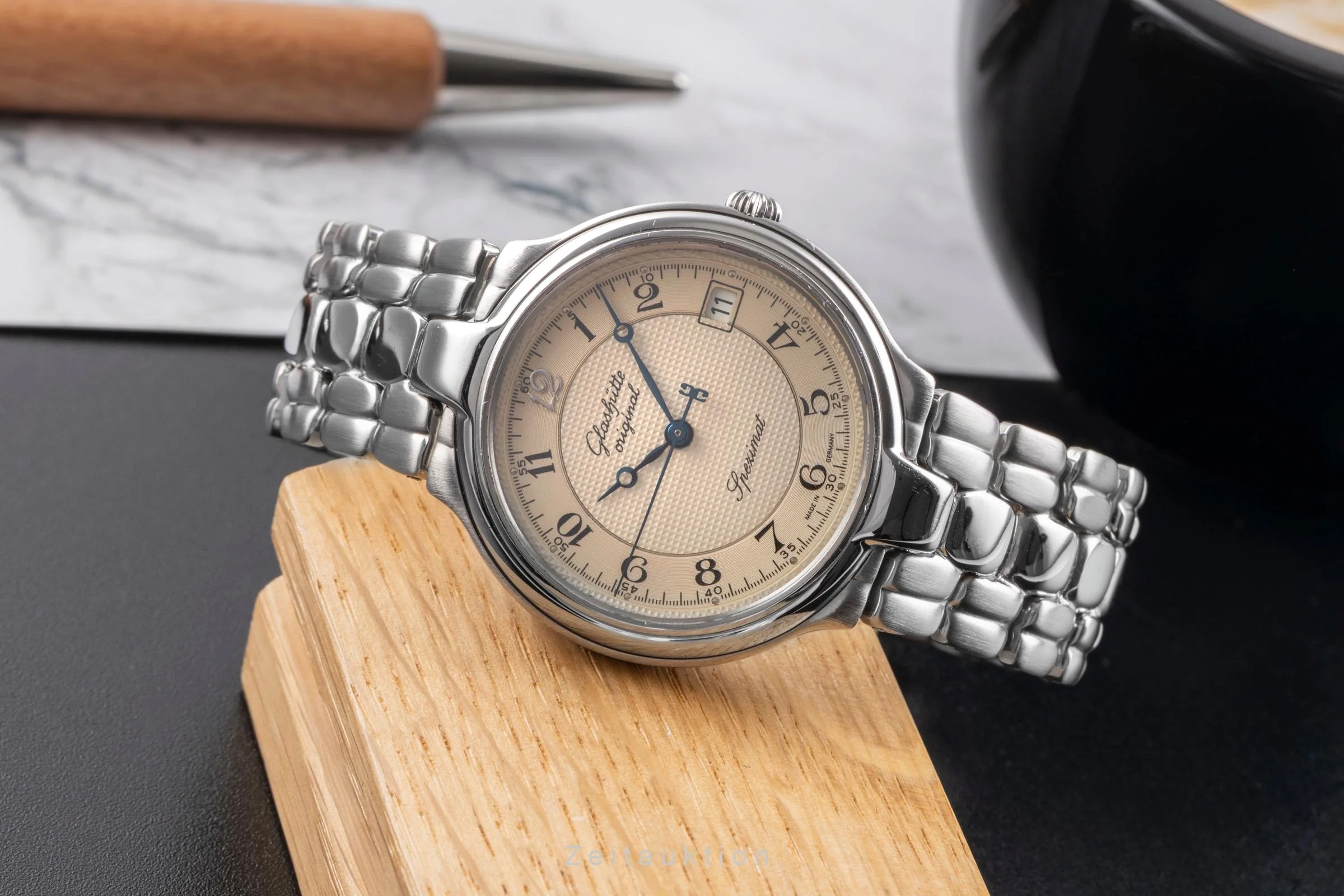 Glashütte Spezimat steel automatic men's watch 1031-46-30-04  [2504359] - Image 3