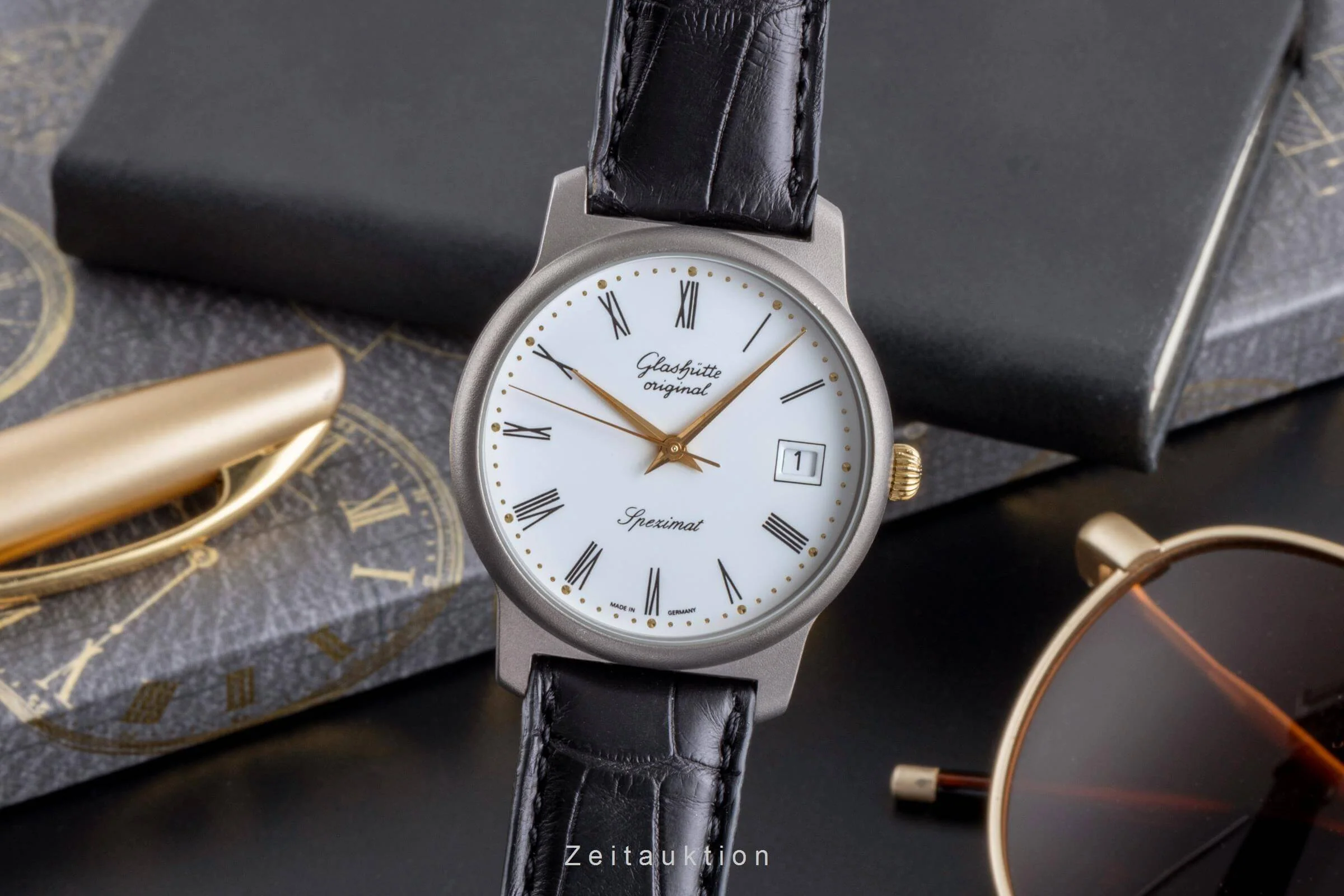 Glashütte Spezimat titanium automatic men's watch 10-31-41-26-04	  [2501880] - Image 2