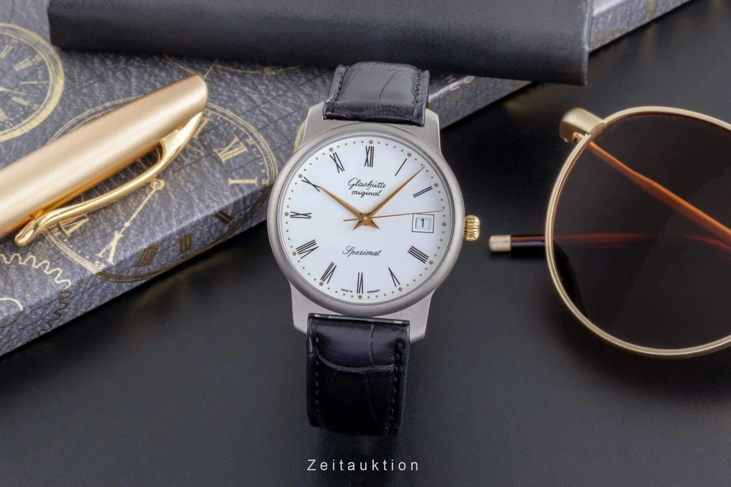 Glashütte Spezimat titanium automatic men's watch 10-31-41-26-04	  [2501880] - Image 4