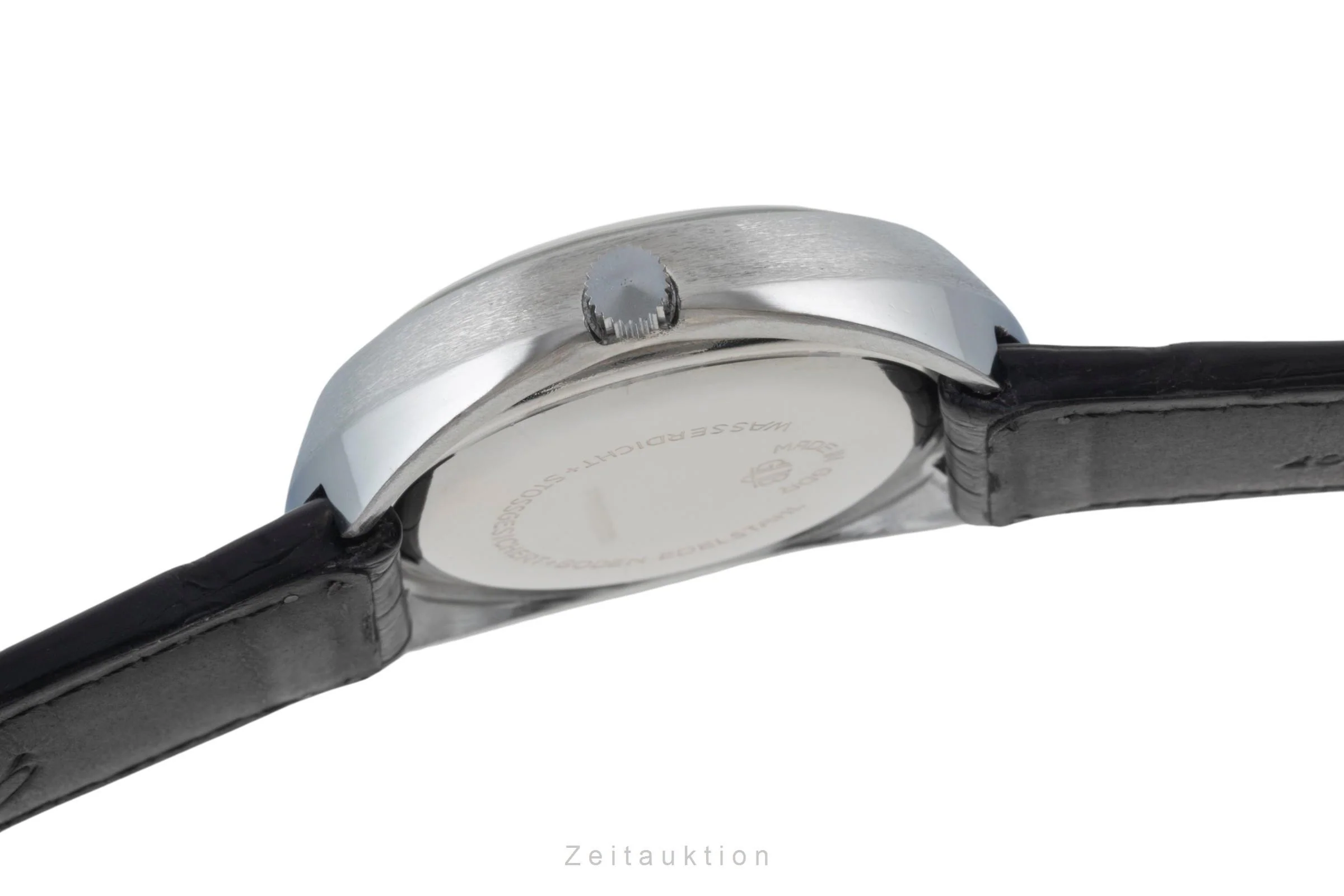 Glashütte Spezimatic chromed brass automatic men's watch  [2400404] - Image 10