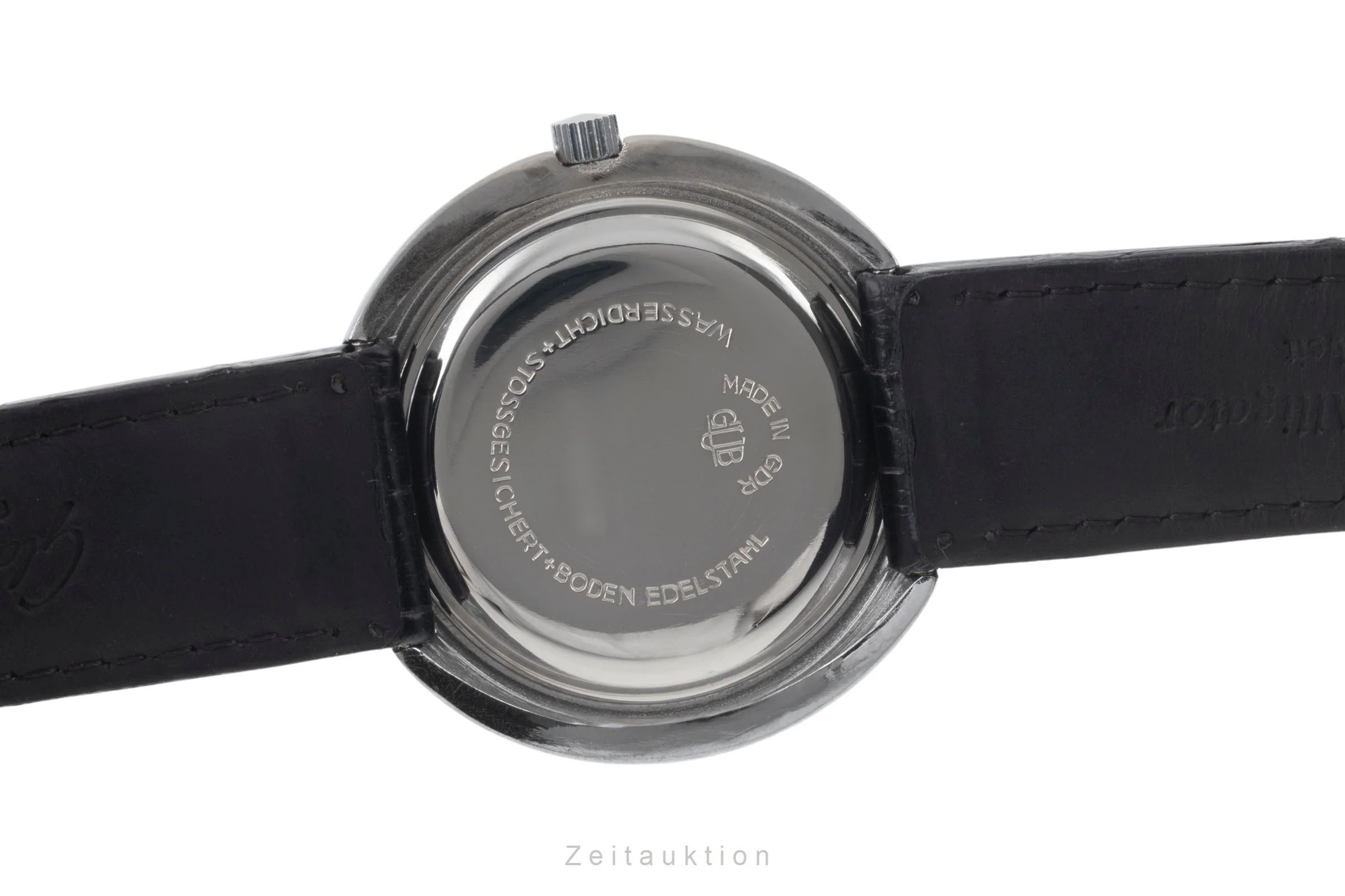 Glashütte Spezimatic chromed brass automatic men's watch  [2400404] - Image 9