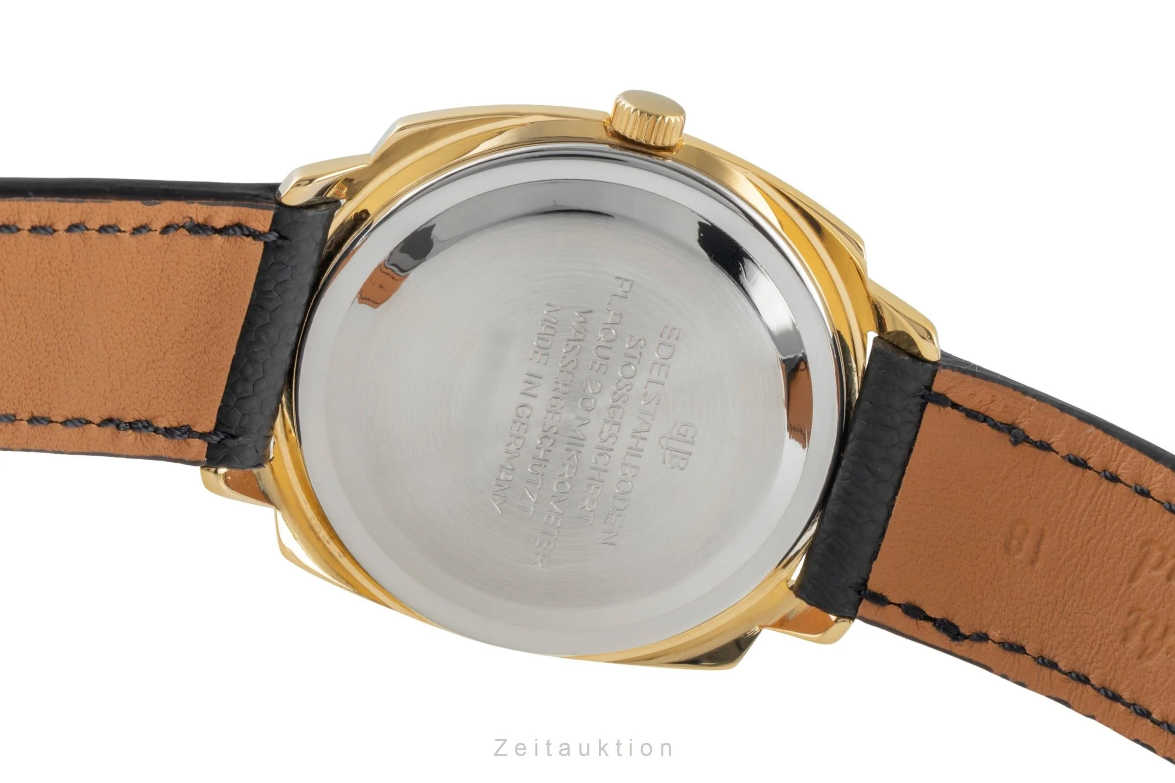 Glashütte Spezimatic gilt-brass automatic men's watch  [2503417] - Image 11