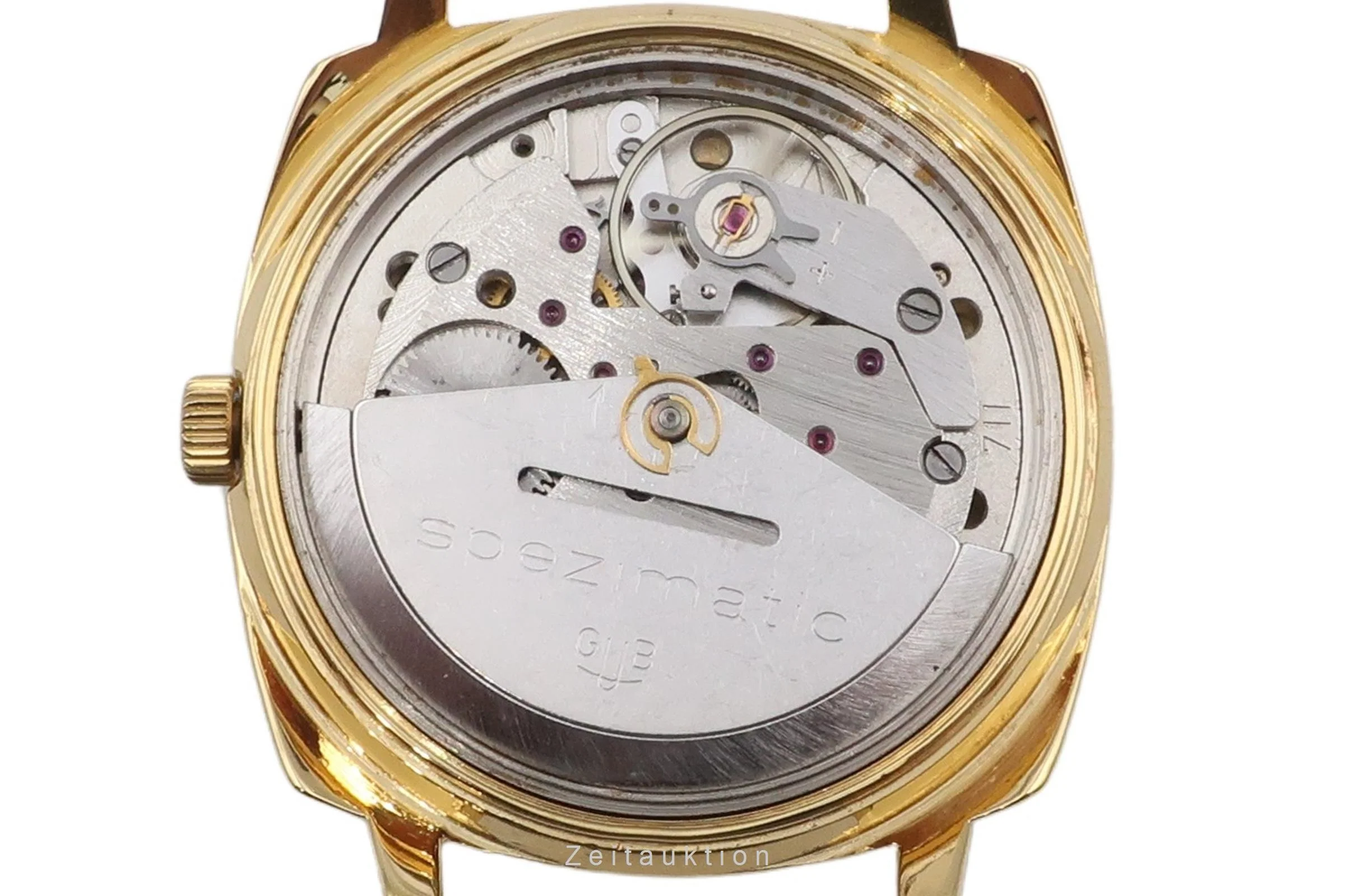 Glashütte Spezimatic gilt-brass automatic men's watch  [2503417] - Image 14
