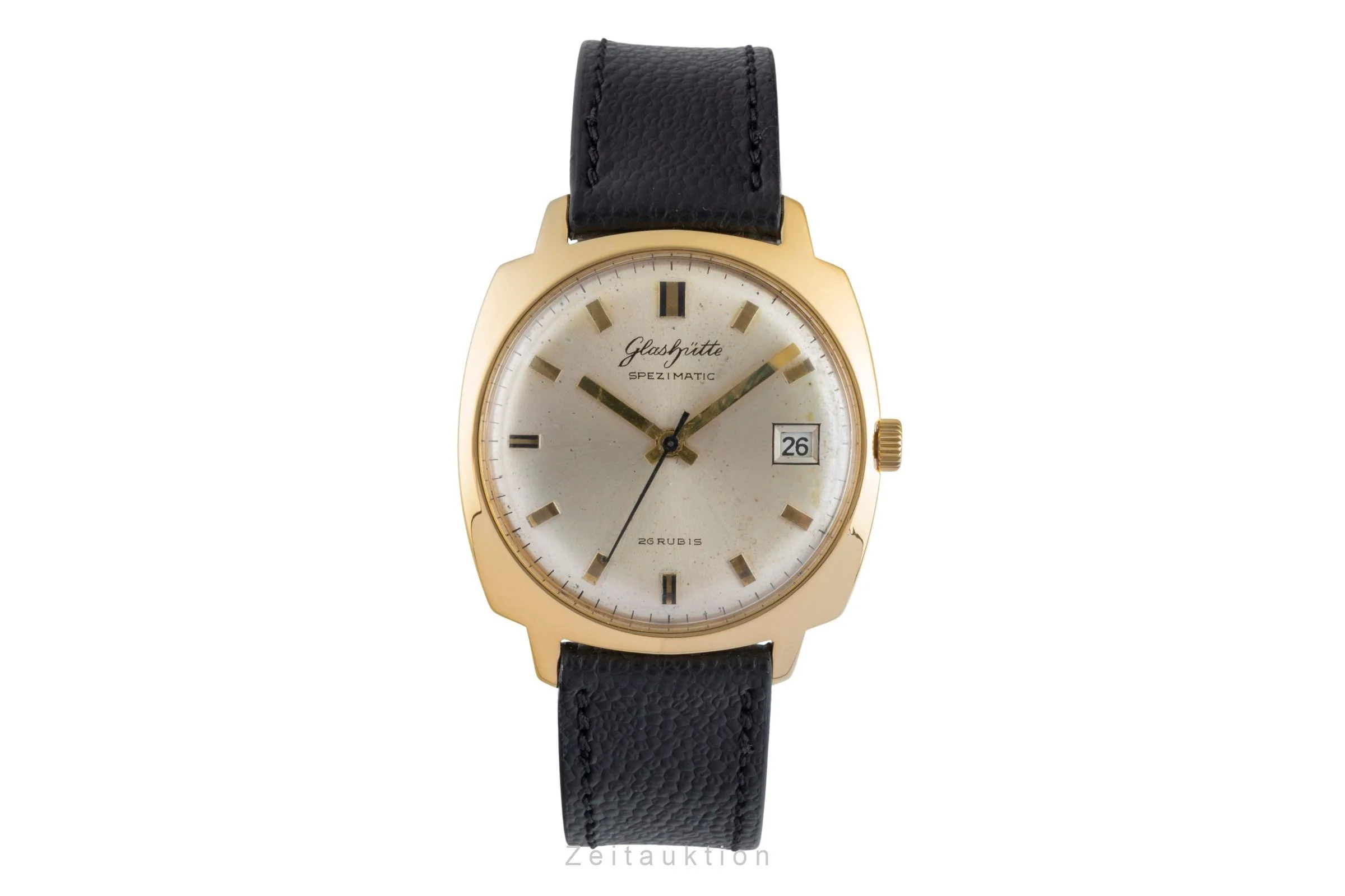 Glashütte Spezimatic gilt-brass automatic men's watch  [2503417] - Image 5