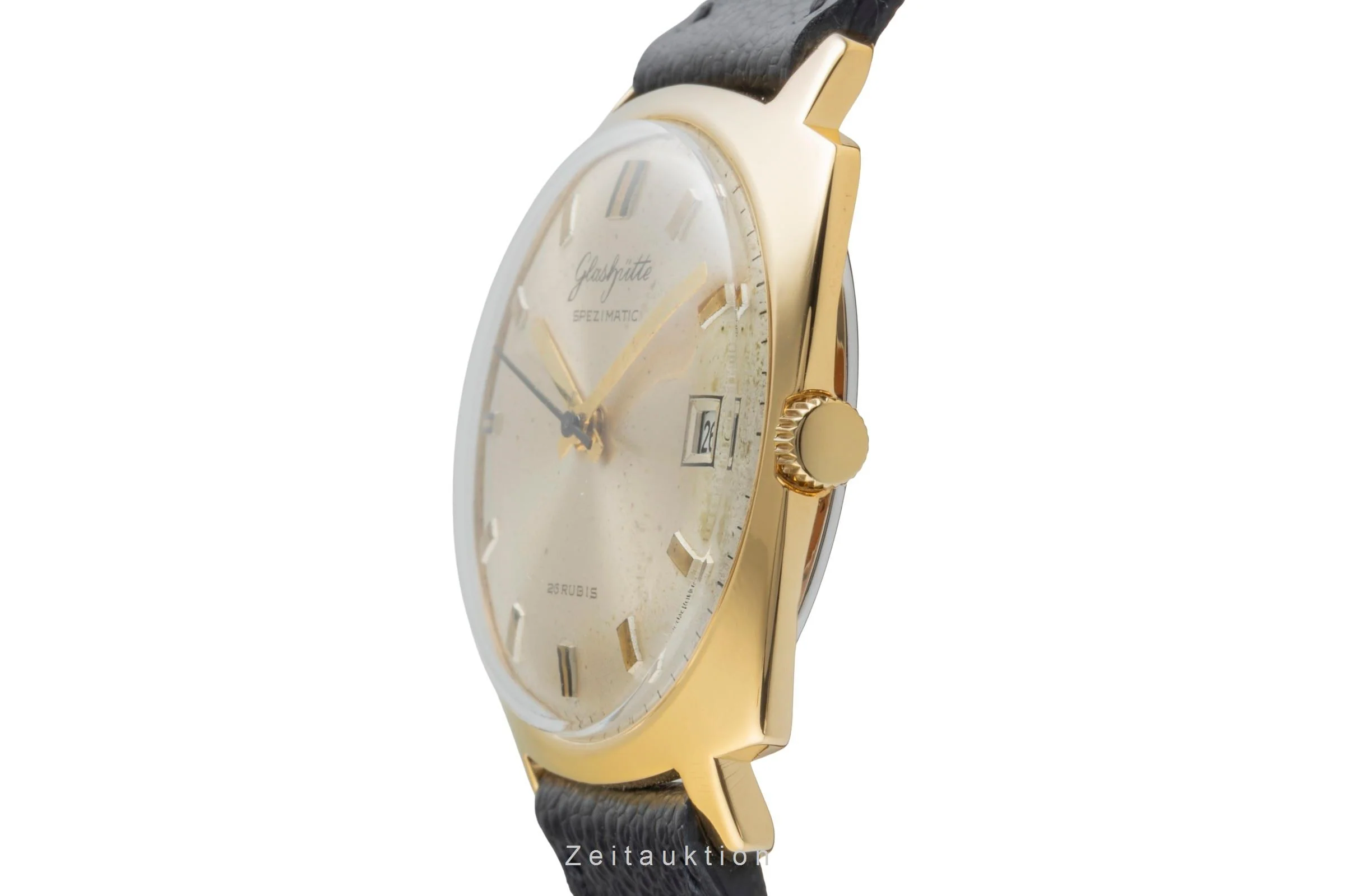Glashütte Spezimatic gilt-brass automatic men's watch  [2503417] - Image 7