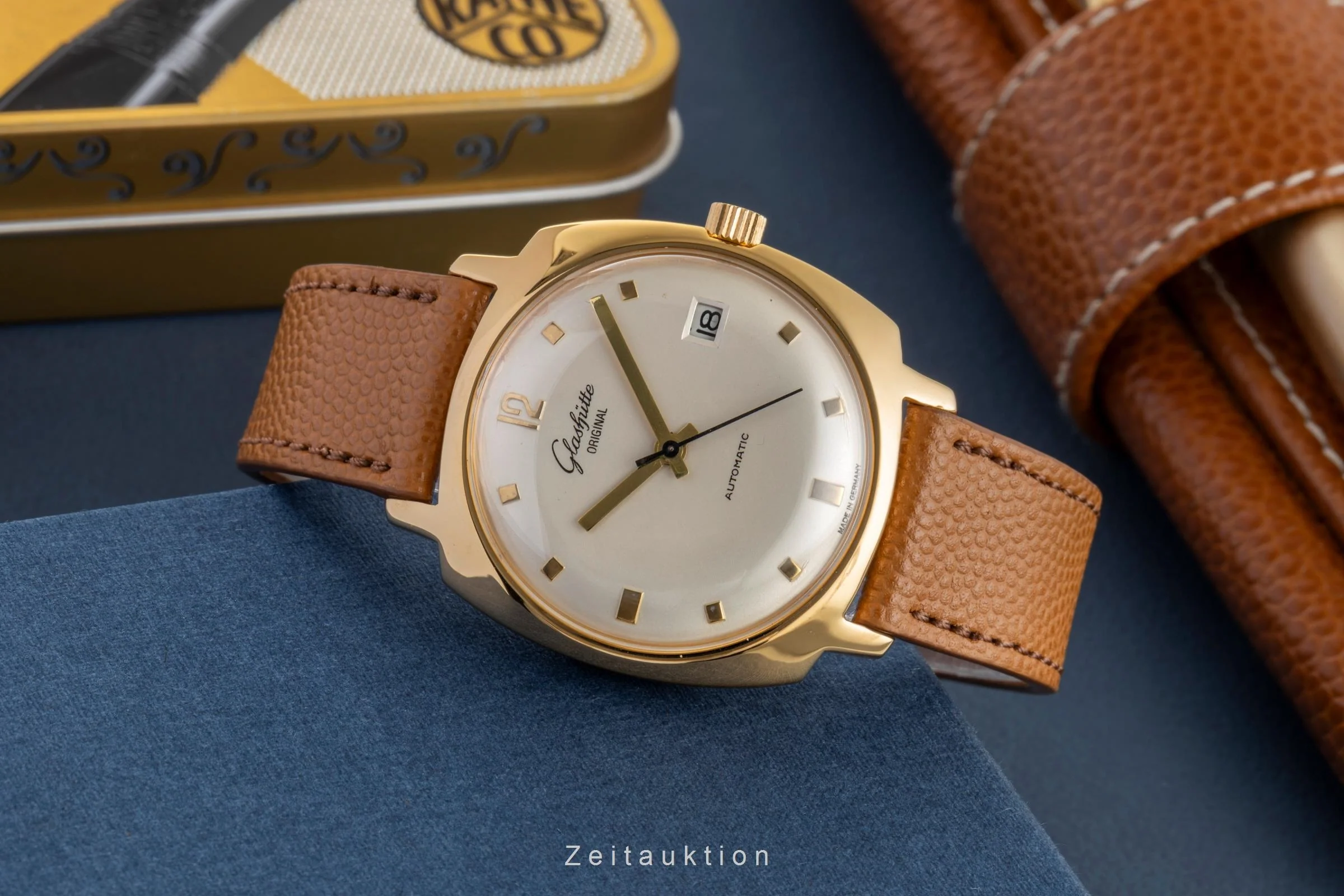 Glashütte Spezimatic gilt-brass automatic men's watch Vintage  [2600214] - Image 3