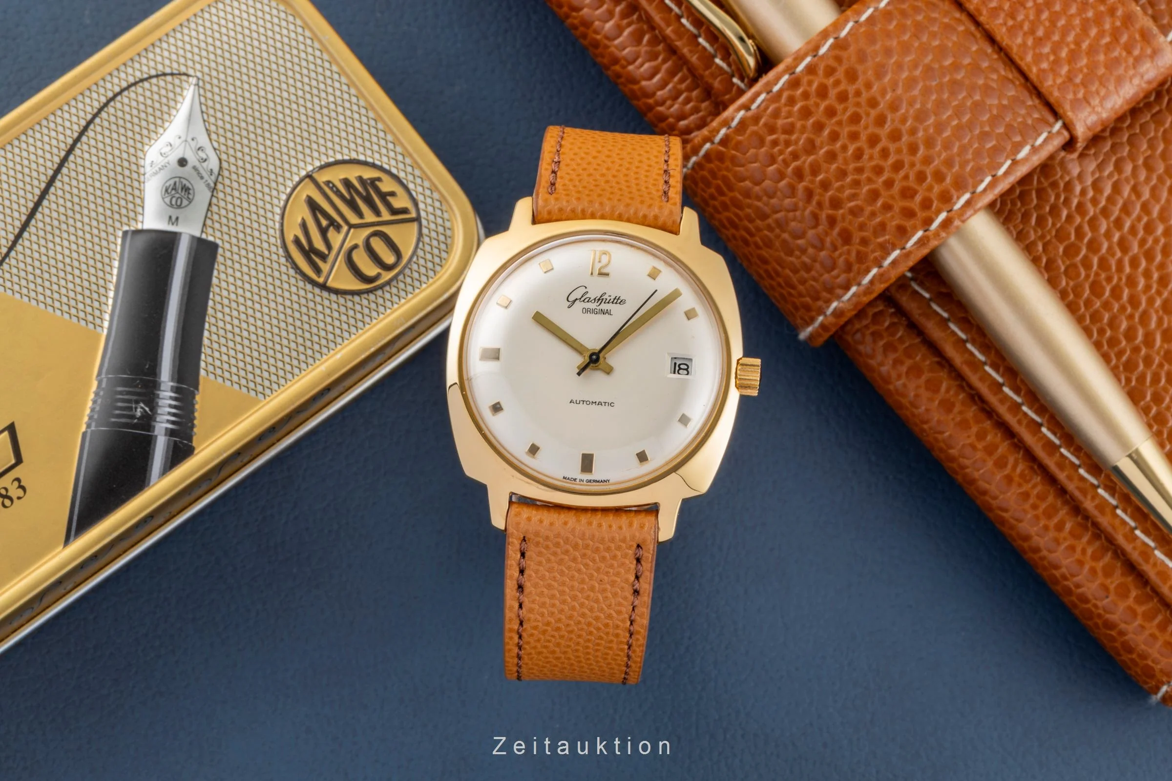 Glashütte Spezimatic gilt-brass automatic men's watch Vintage  [2600214] - Image 4
