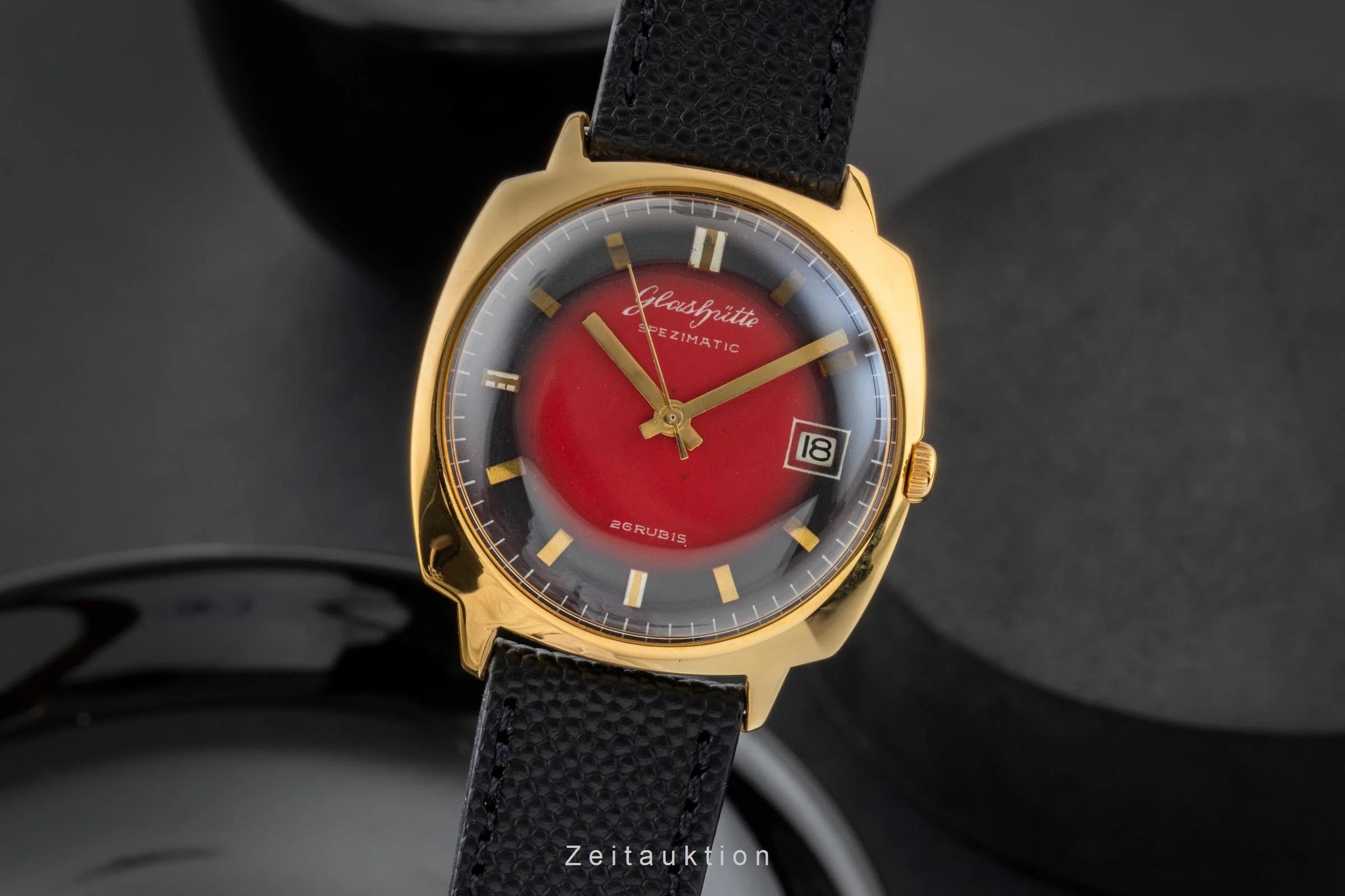 Glashütte Spezimatic gilt-brass automatic men's watch Vintage  [2600555] - Image 2