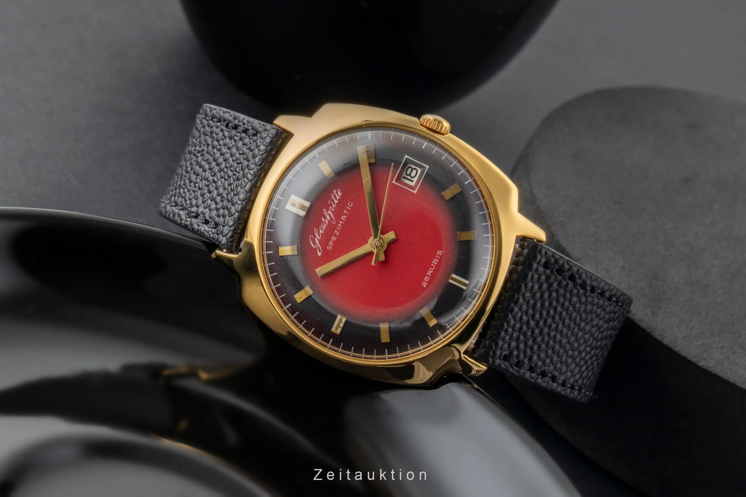 Glashütte Spezimatic gilt-brass automatic men's watch Vintage  [2600555] - Image 3