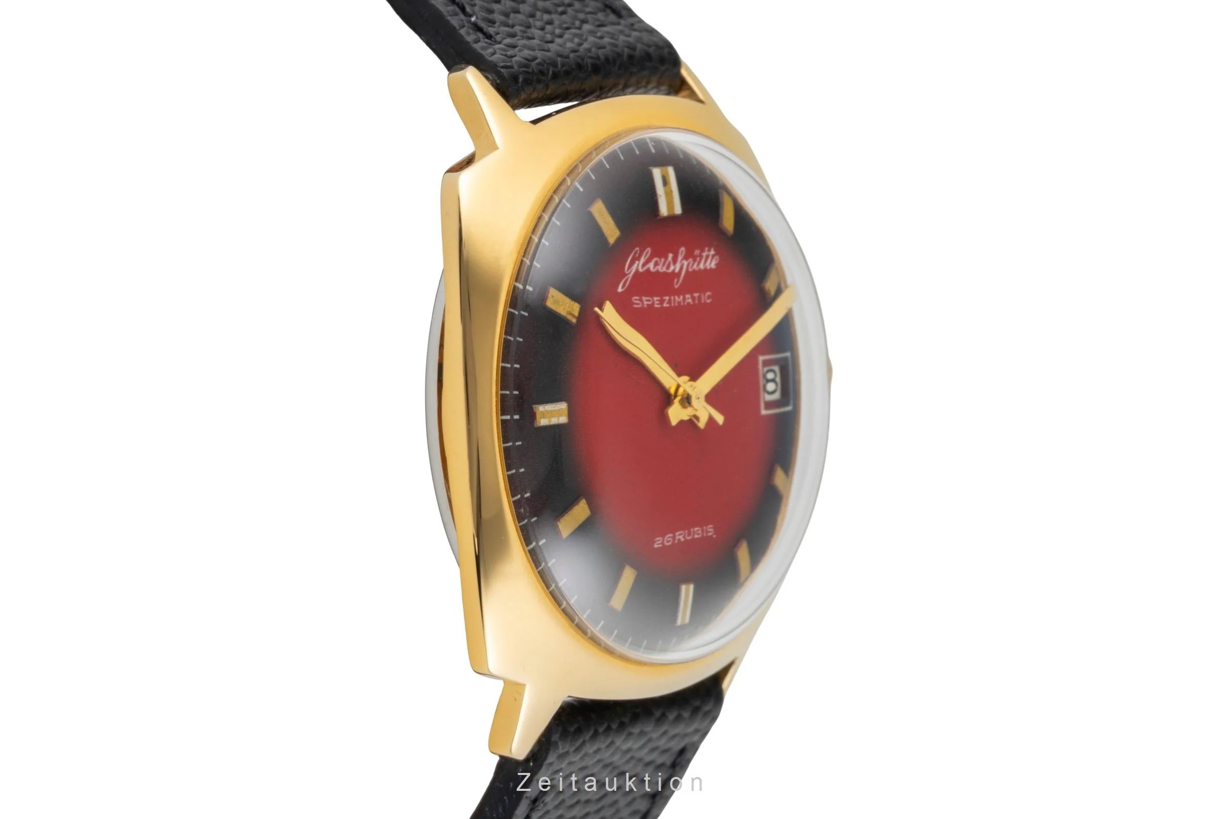 Glashütte Spezimatic gilt-brass automatic men's watch Vintage  [2600555] - Image 8