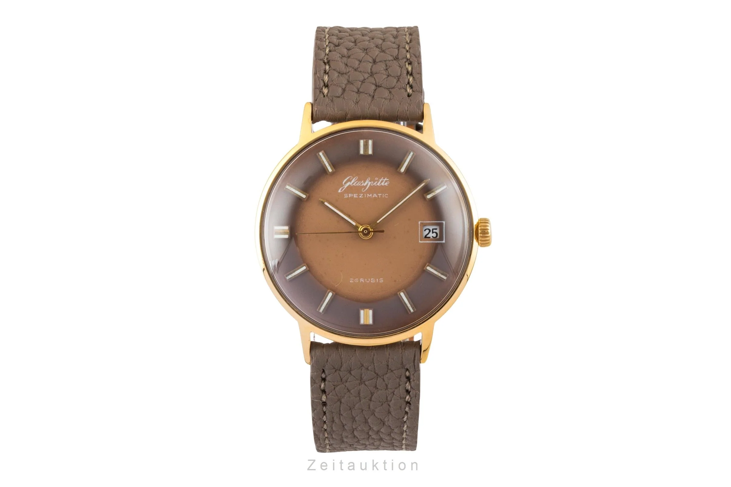 Glashütte Spezimatic gilt-brass automatic men's watch Vintage  [2600576] - Image 5