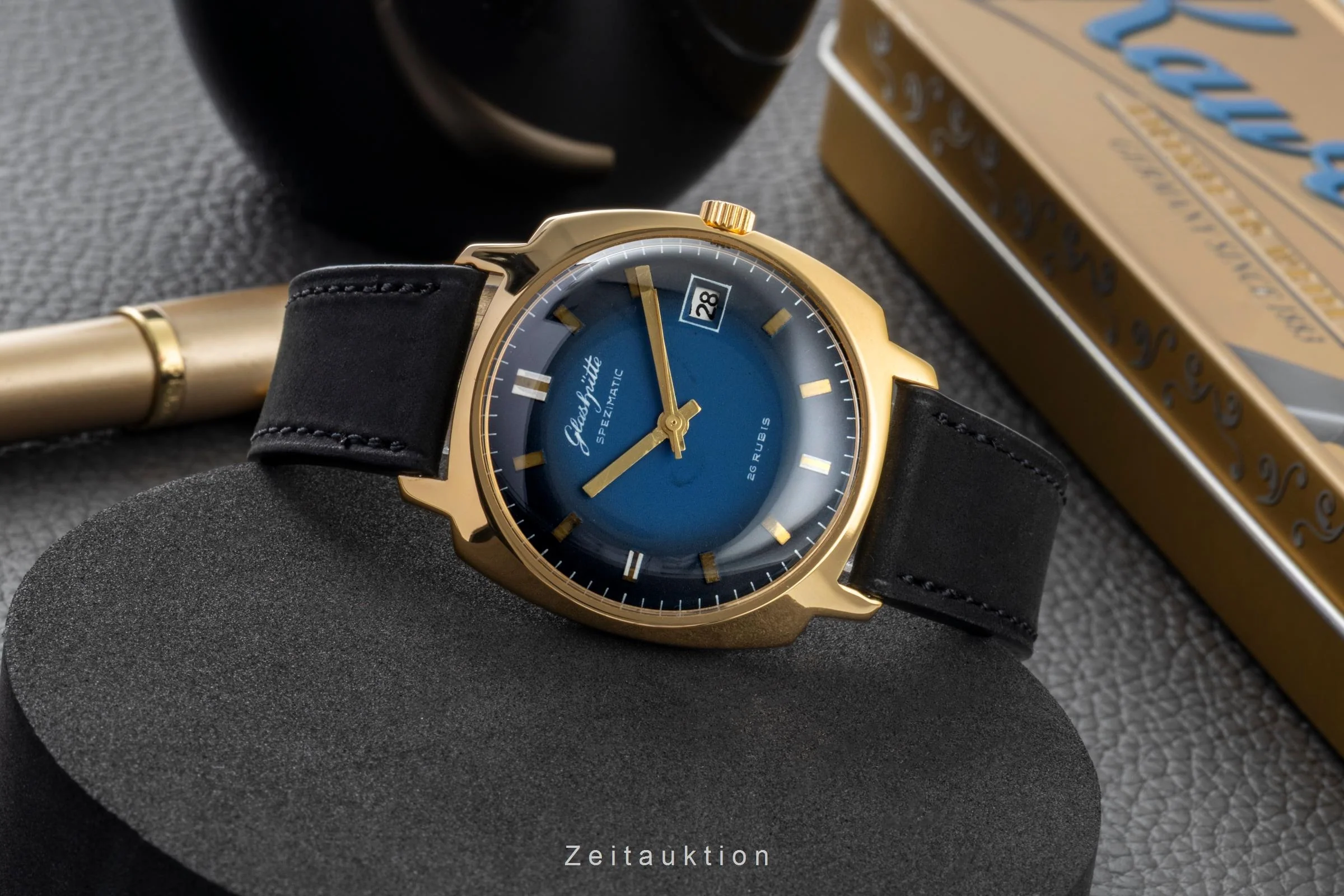 Glashütte Spezimatic gilt-brass automatic men's watch Vintage  [2600581] - Image 3