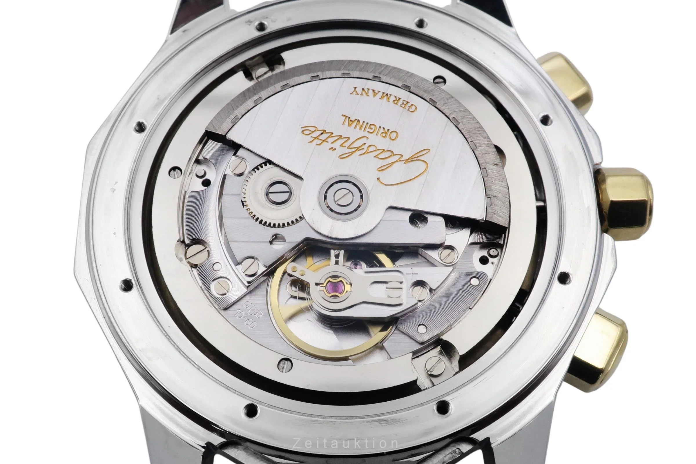 Glashütte Sport chronograph steel / gold automatic men's watch 1-10-66-12-11-04  [2502736] - Image 15