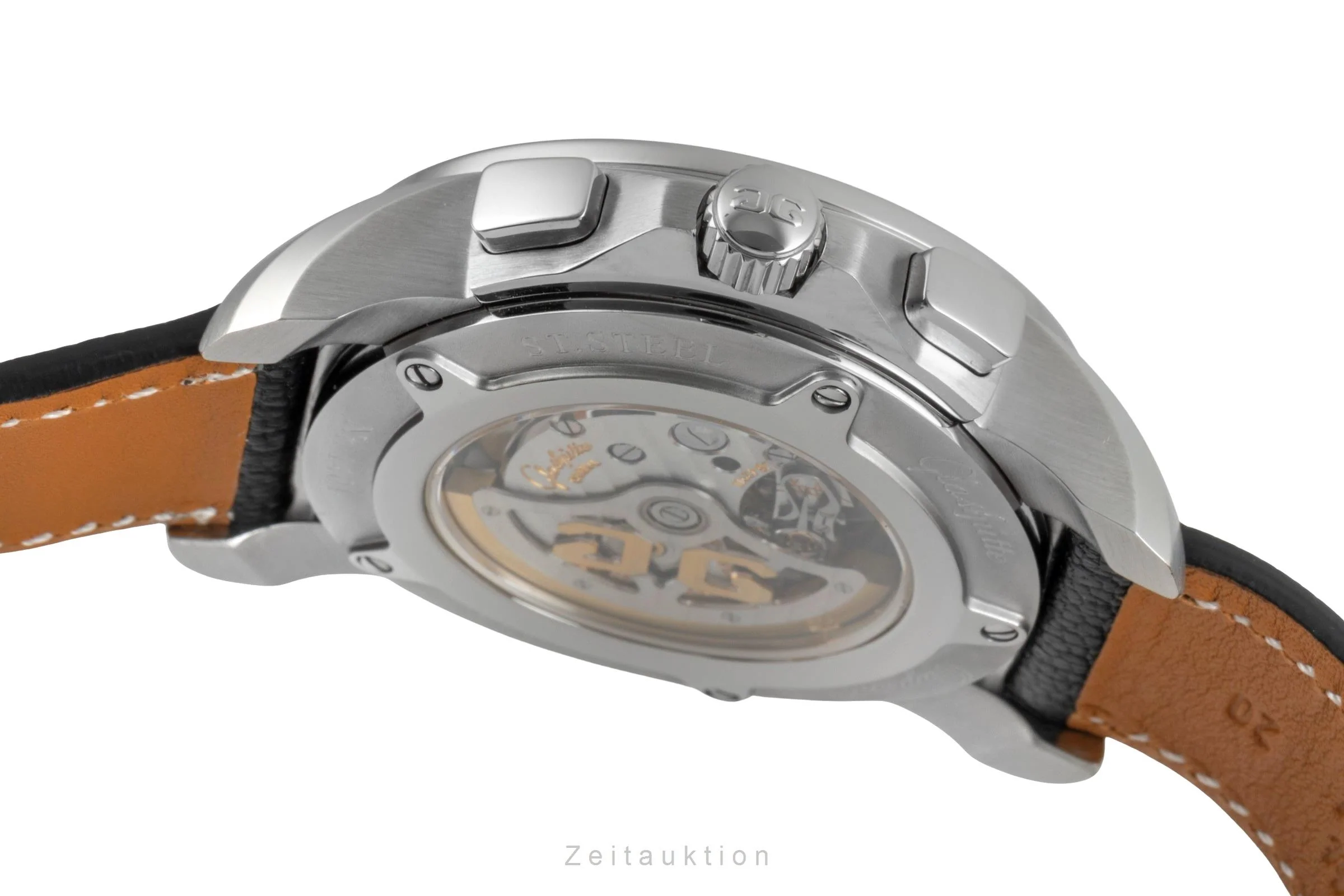 Glashütte Sport Evolution  chronograph steel automatic men's watch 39-31-43-03  [2506871] - Image 12
