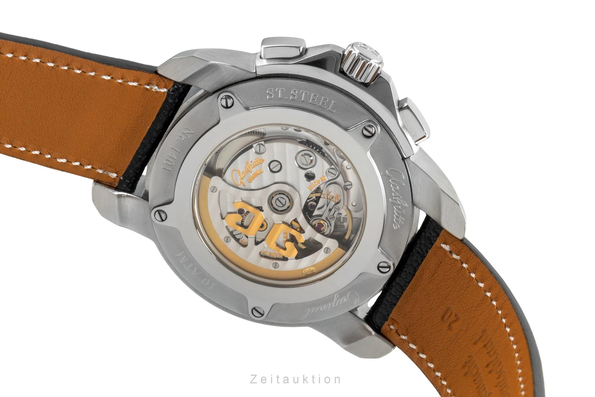 Glashütte Sport Evolution  chronograph steel automatic men's watch 39-31-43-03  [2506871] - Image 13