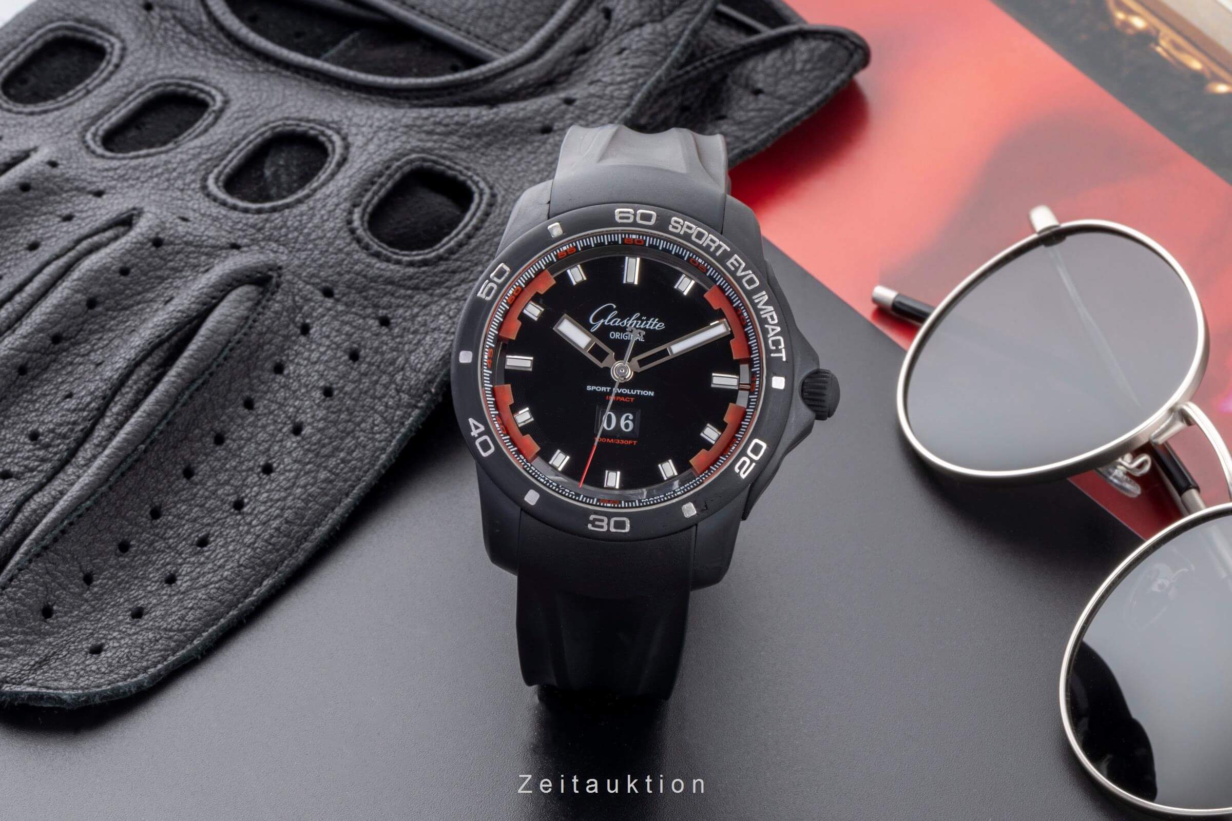 Glashütte Sport Evolution  steel automatic men's watch 39-47-16-16-04  [2401420] - Image 4