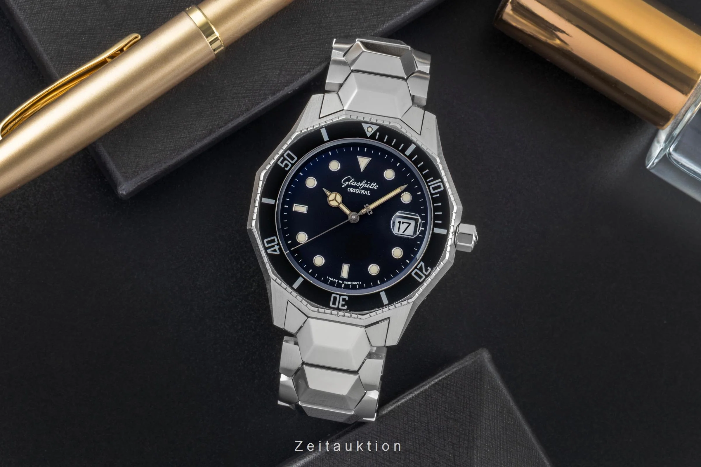 Glashütte Sport steel automatic men's watch 10-33-40-81-04	 LP: 11100EUR  [2506057] - Image 4