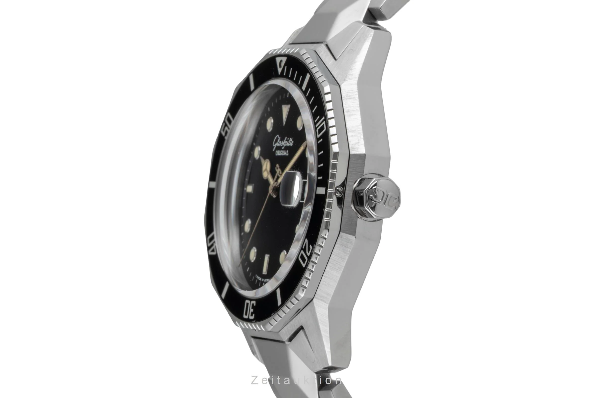 Glashütte Sport steel automatic men's watch 10-33-40-81-04	 LP: 11100EUR  [2506057] - Image 7