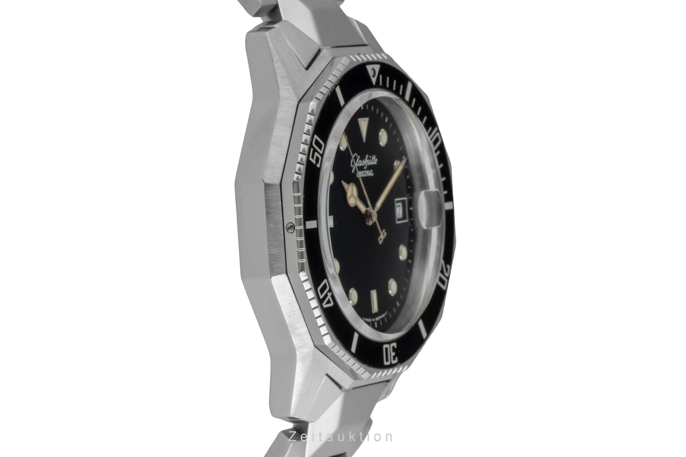 Glashütte Sport steel automatic men's watch 10-33-40-81-04	 LP: 11100EUR  [2506057] - Image 8