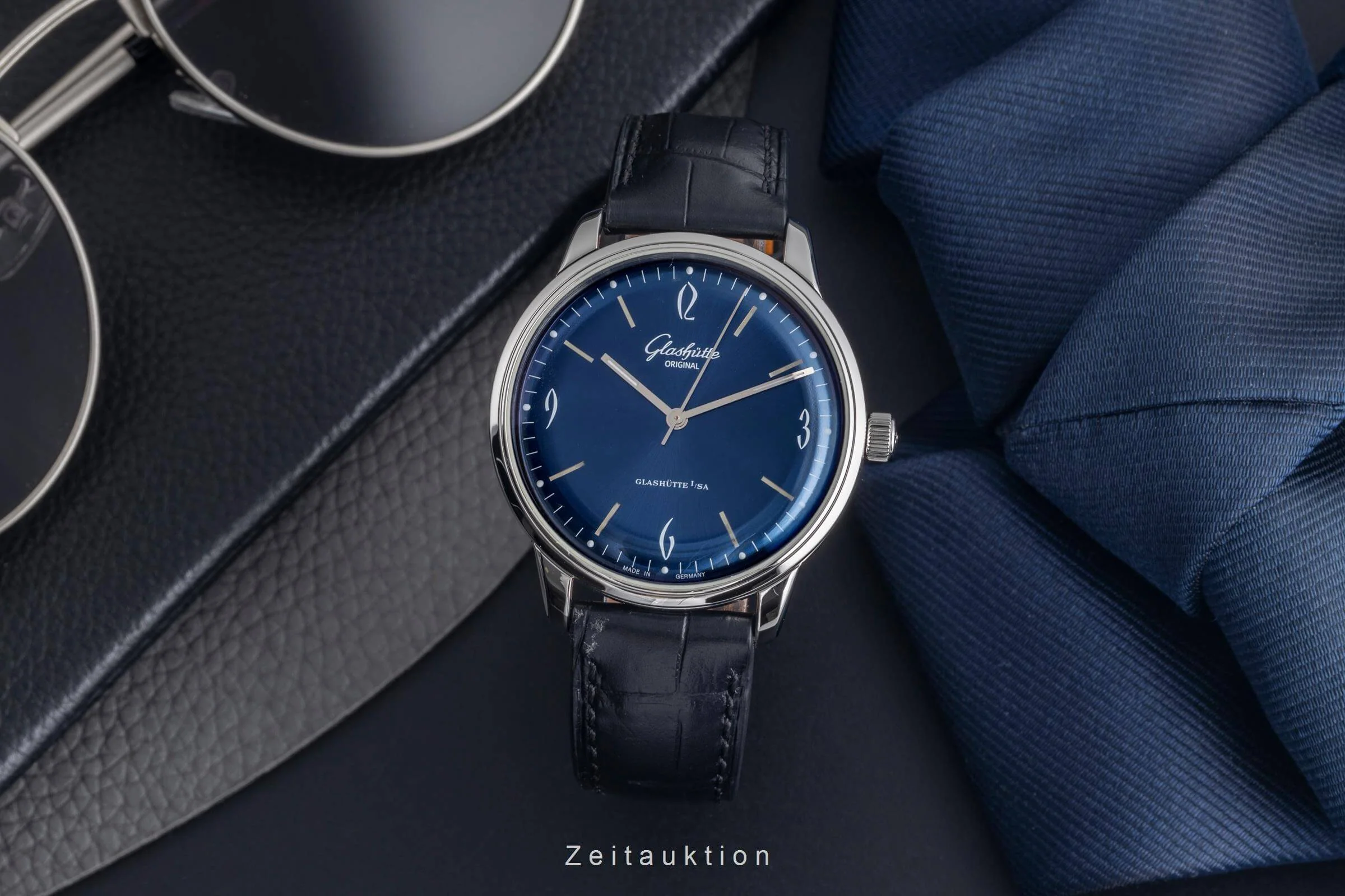 Glashütte steel automatic men's watch 1-39-52-06-02-04 LP: 7100EUR  [2502123] - Image 4