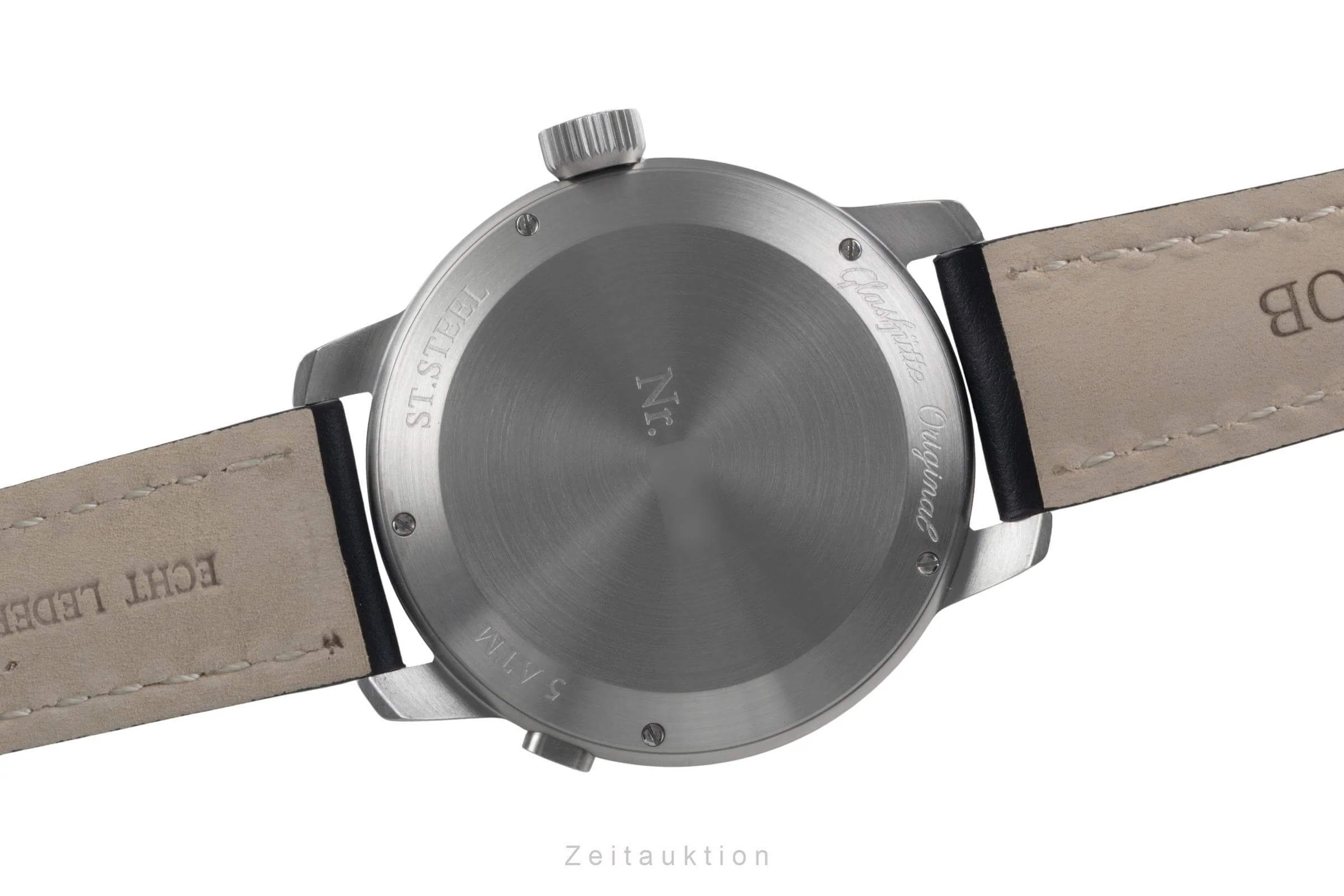 Glashütte steel automatic men's watch 100-09-07-04-04  [2501058] - Image 11