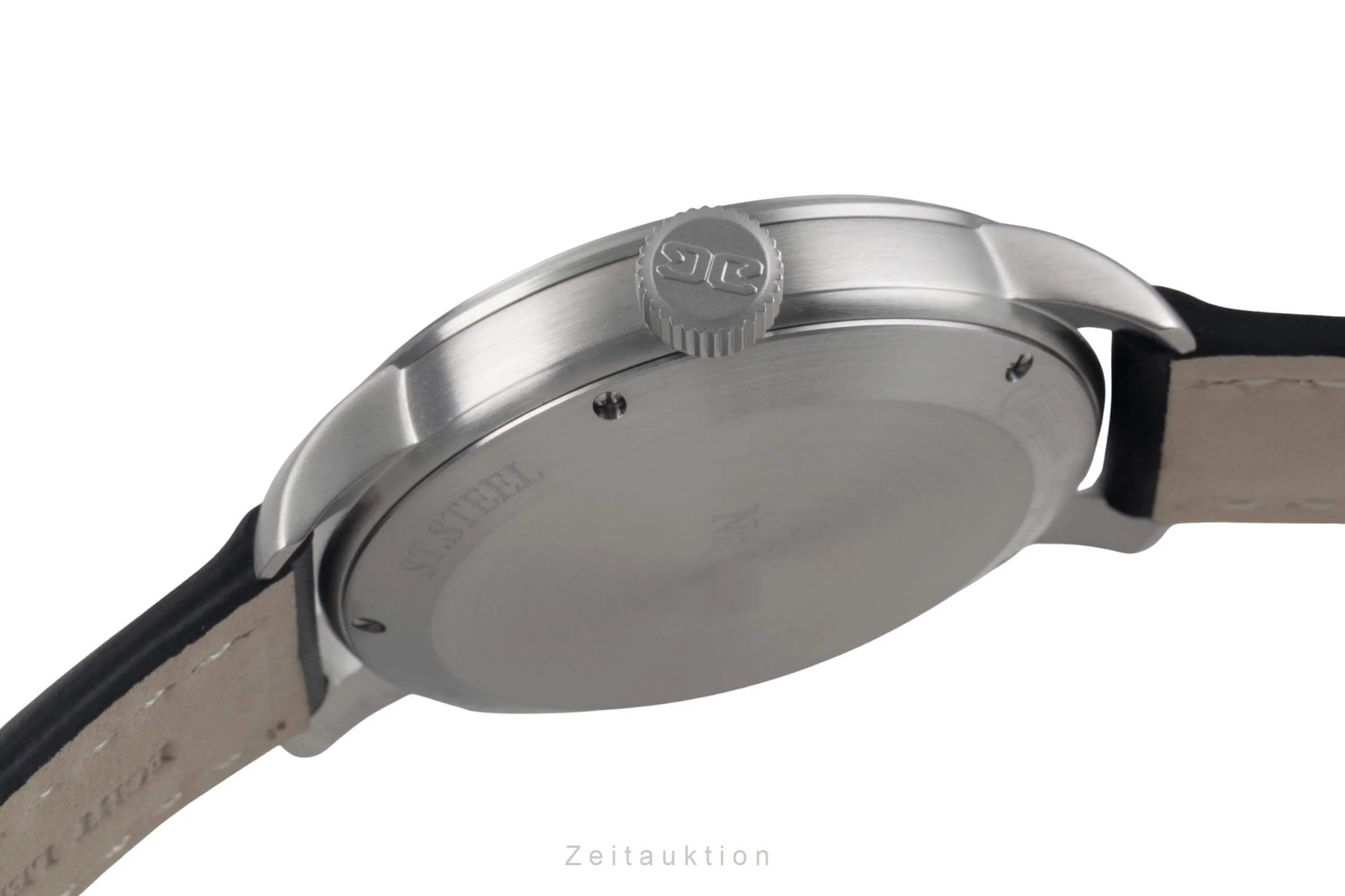 Glashütte steel automatic men's watch 100-09-07-04-04  [2501058] - Image 12