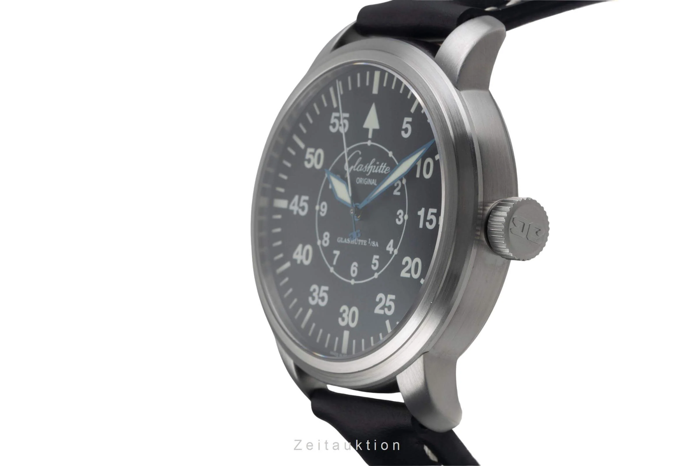 Glashütte steel automatic men's watch 100-09-07-04-04  [2501058] - Image 7