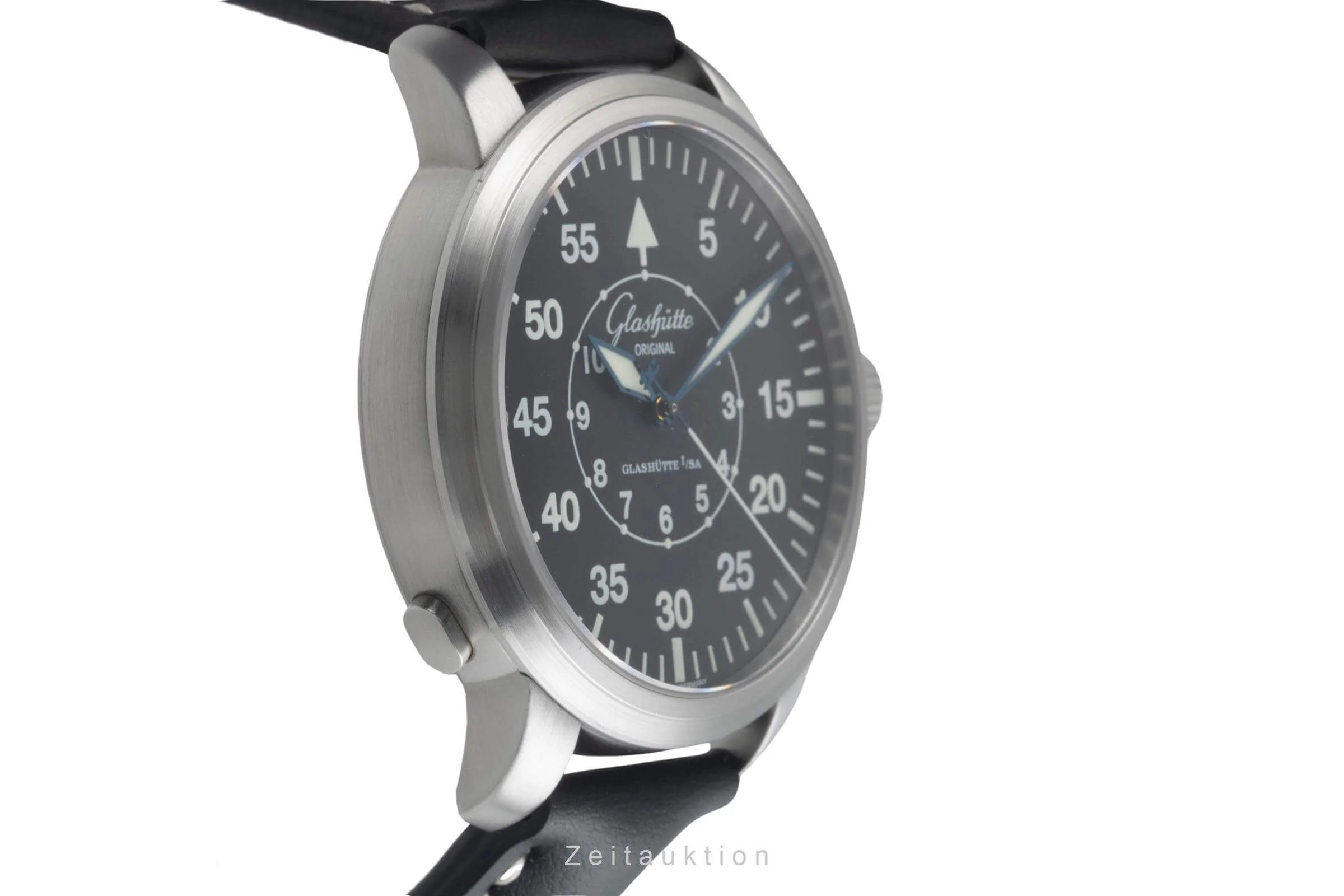 Glashütte steel automatic men's watch 100-09-07-04-04  [2501058] - Image 8